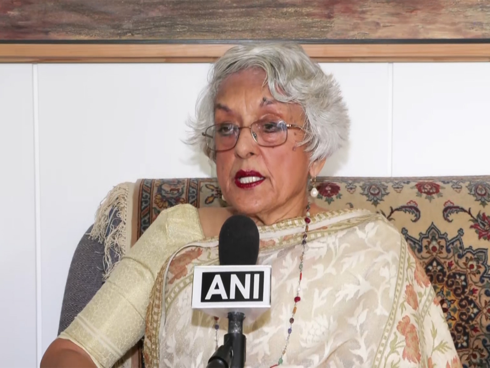  Former Diplomat Veena Sikri (Photo/ANI)