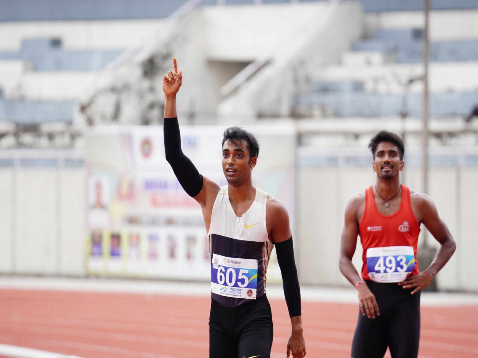 Tejas Shirse (left) (Photo- Reliance Foundation)
