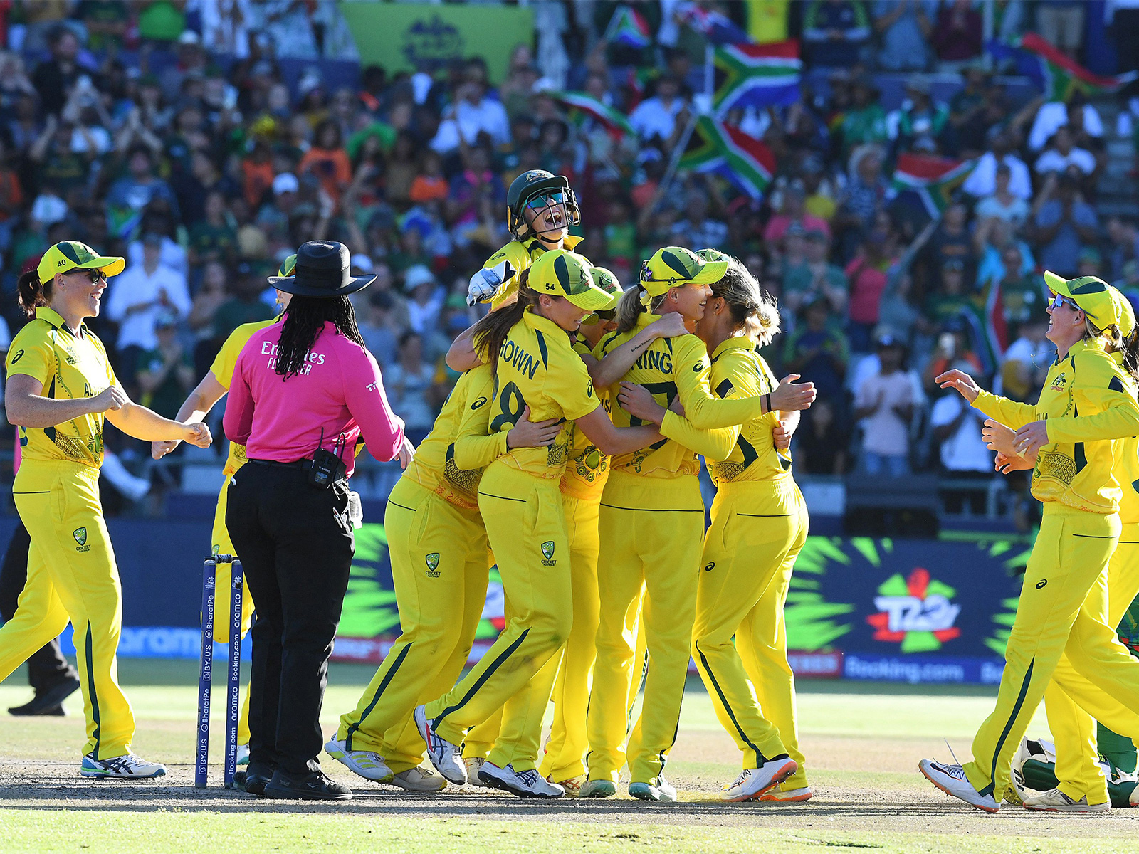 Australian players. (Photo/ANI)