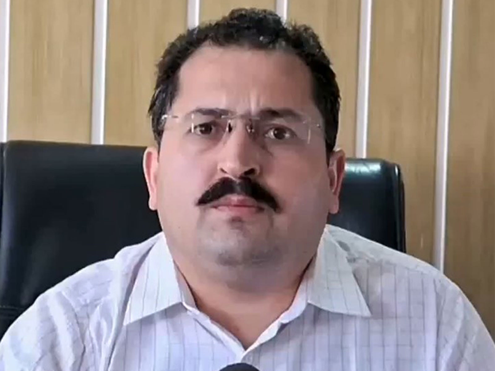 Conservator of Forests, West Circle Rajouri, Sat Pal (IFS) (Photo/ANI)