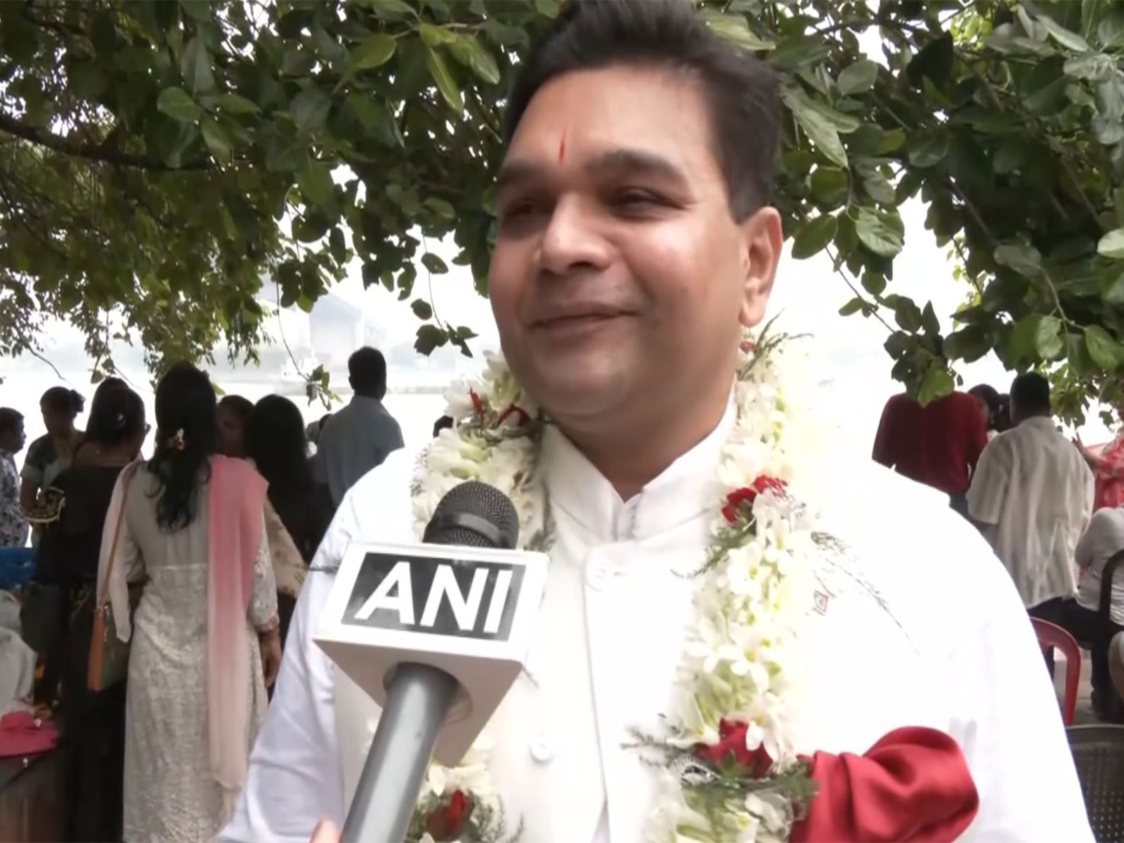  Honorary Consul of the Republic of Maldives in Kolkata, Ram Krishna Jaiswal (Photo/ANI)
