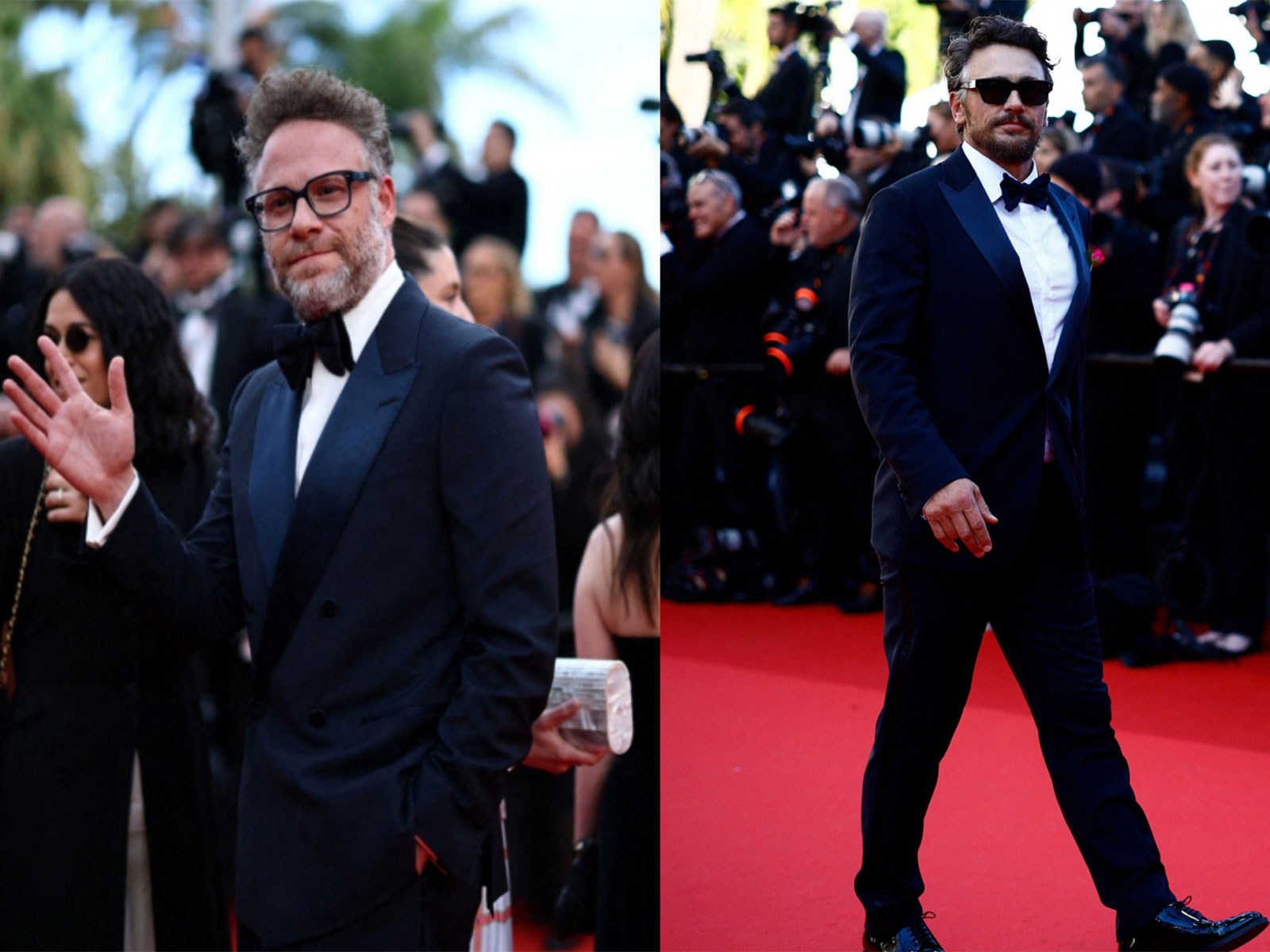 Seth Rogen, James Franco (Photo/Reuters)