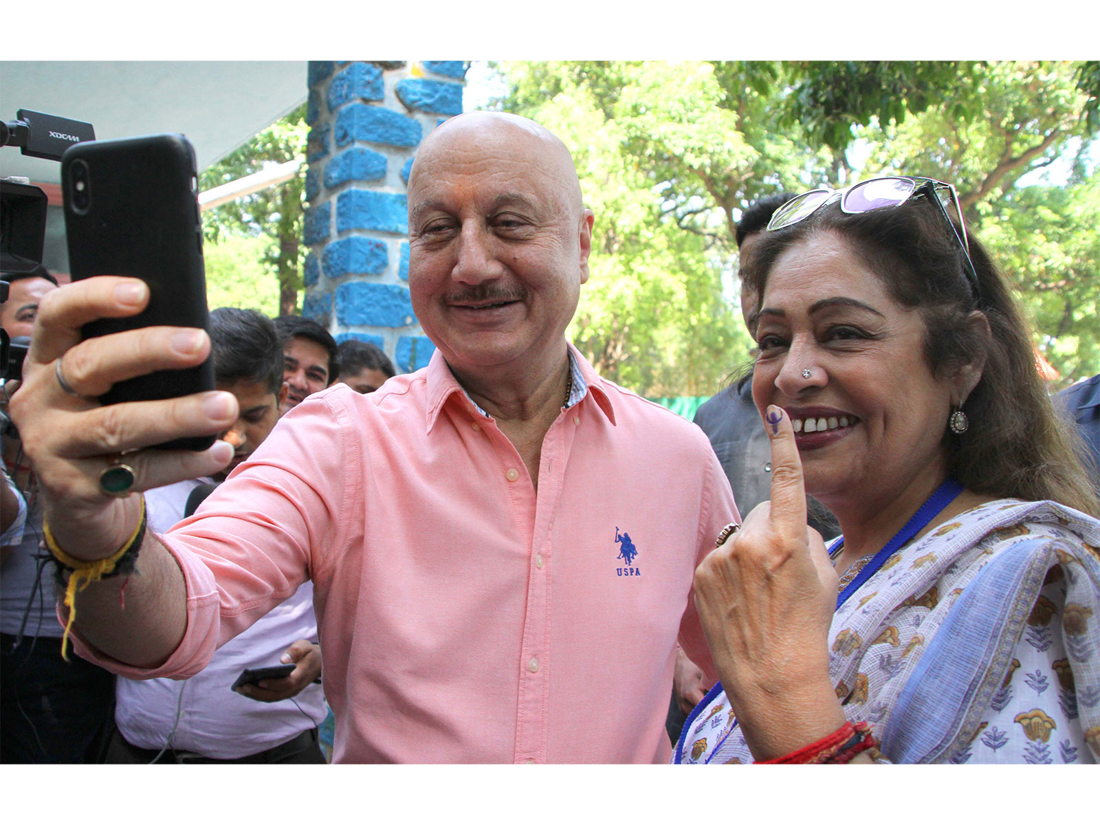 Anupam Kher, Kirron Kher (Photo/ANI)