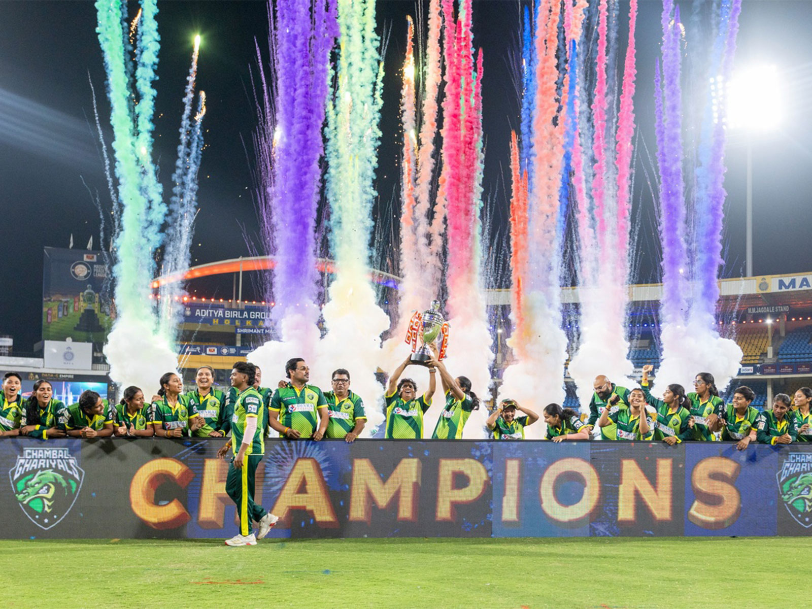 Chambal Ghariyals won the MPL T20 Scindia Cup 2026 title. (Photo: MPCA)