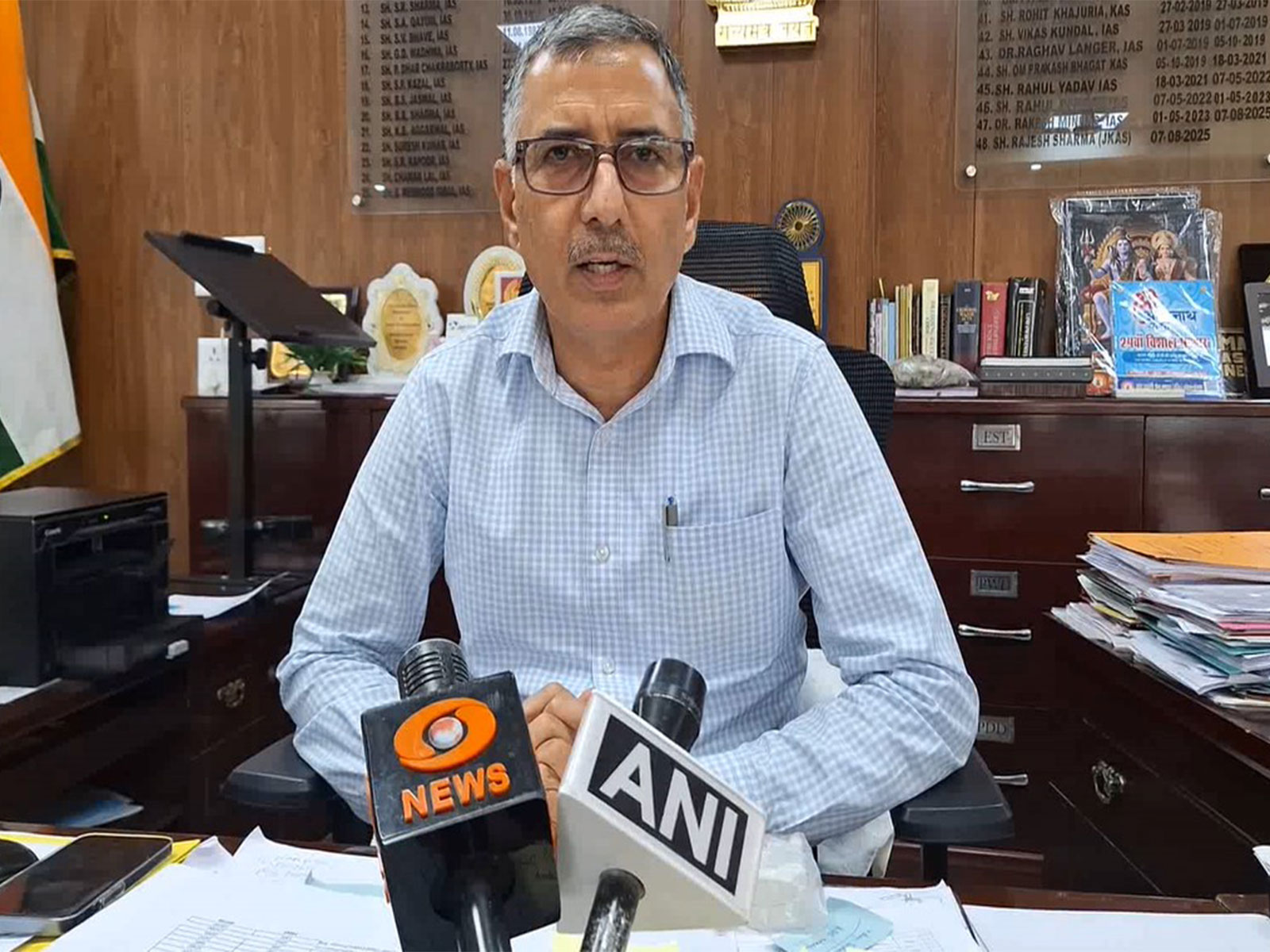 DC of Kathua Rajesh Sharma (Photo/ANI)