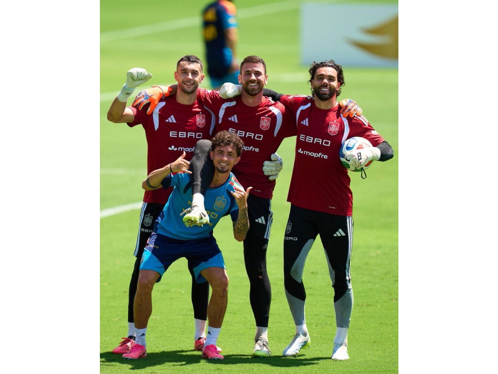 Spain football team players. (Photo: X/@SpainIsFootball)