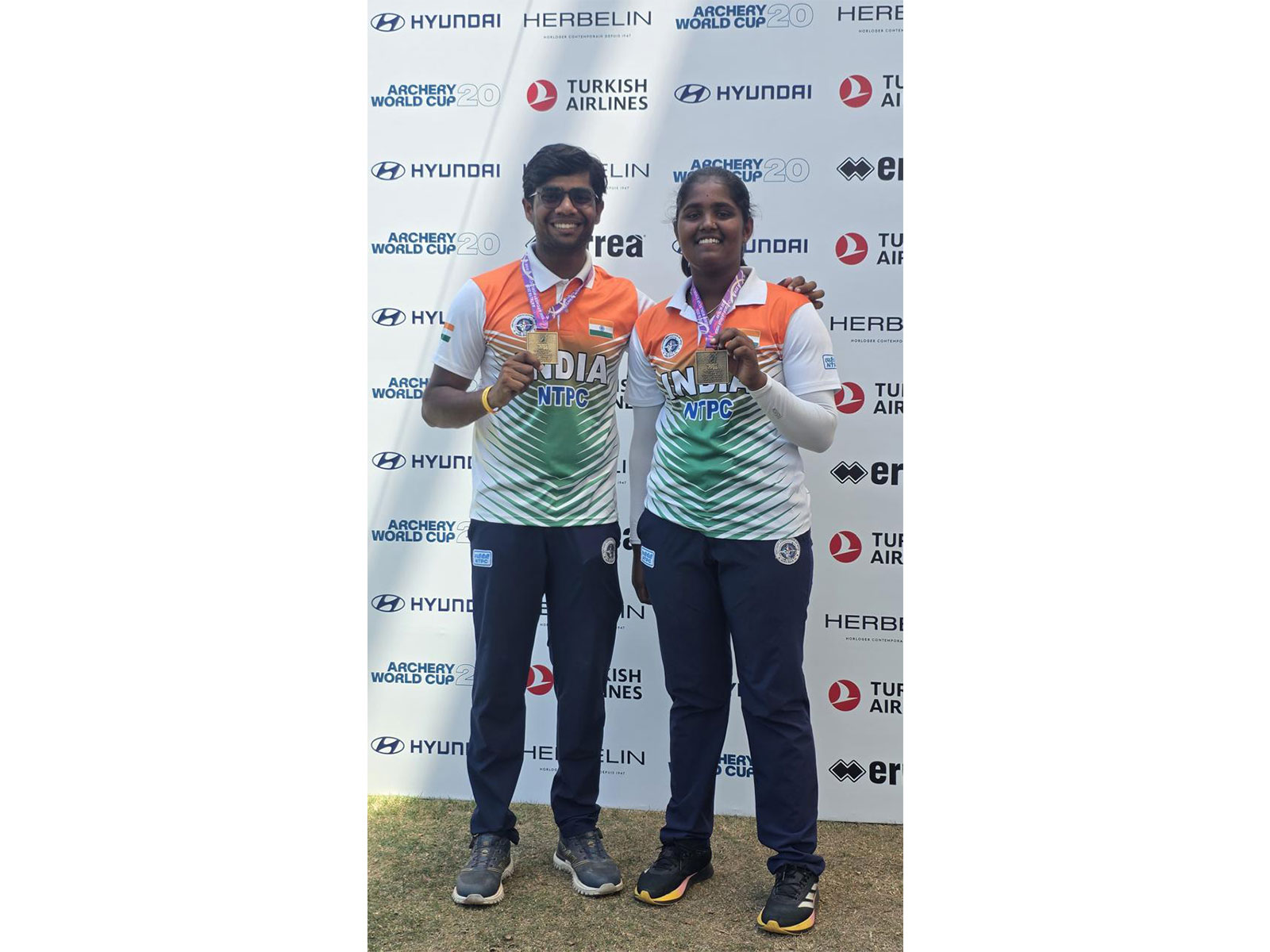 Kumkum Anil Mohod and Dhiraj Bommadevara. (Photo/APL)