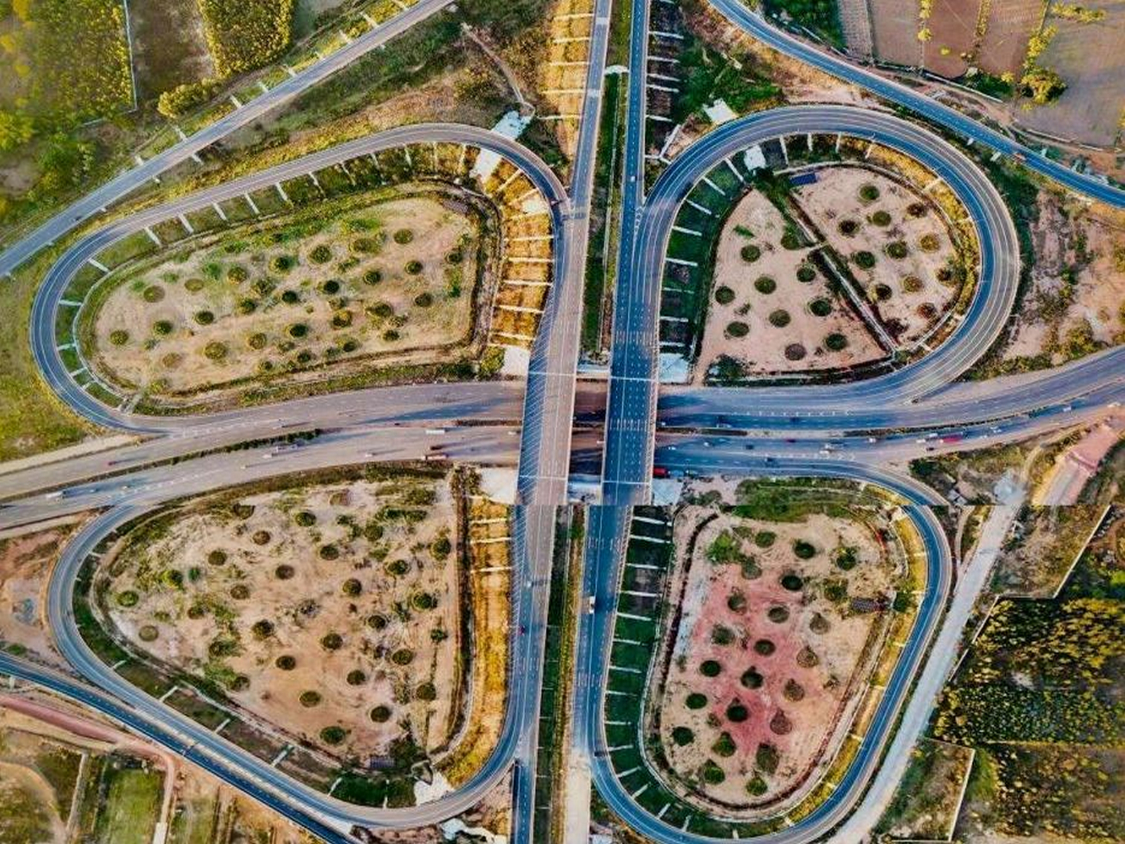 The Bengaluru-Chennai Expressway project (Photo/X@nsitharamanoffc)