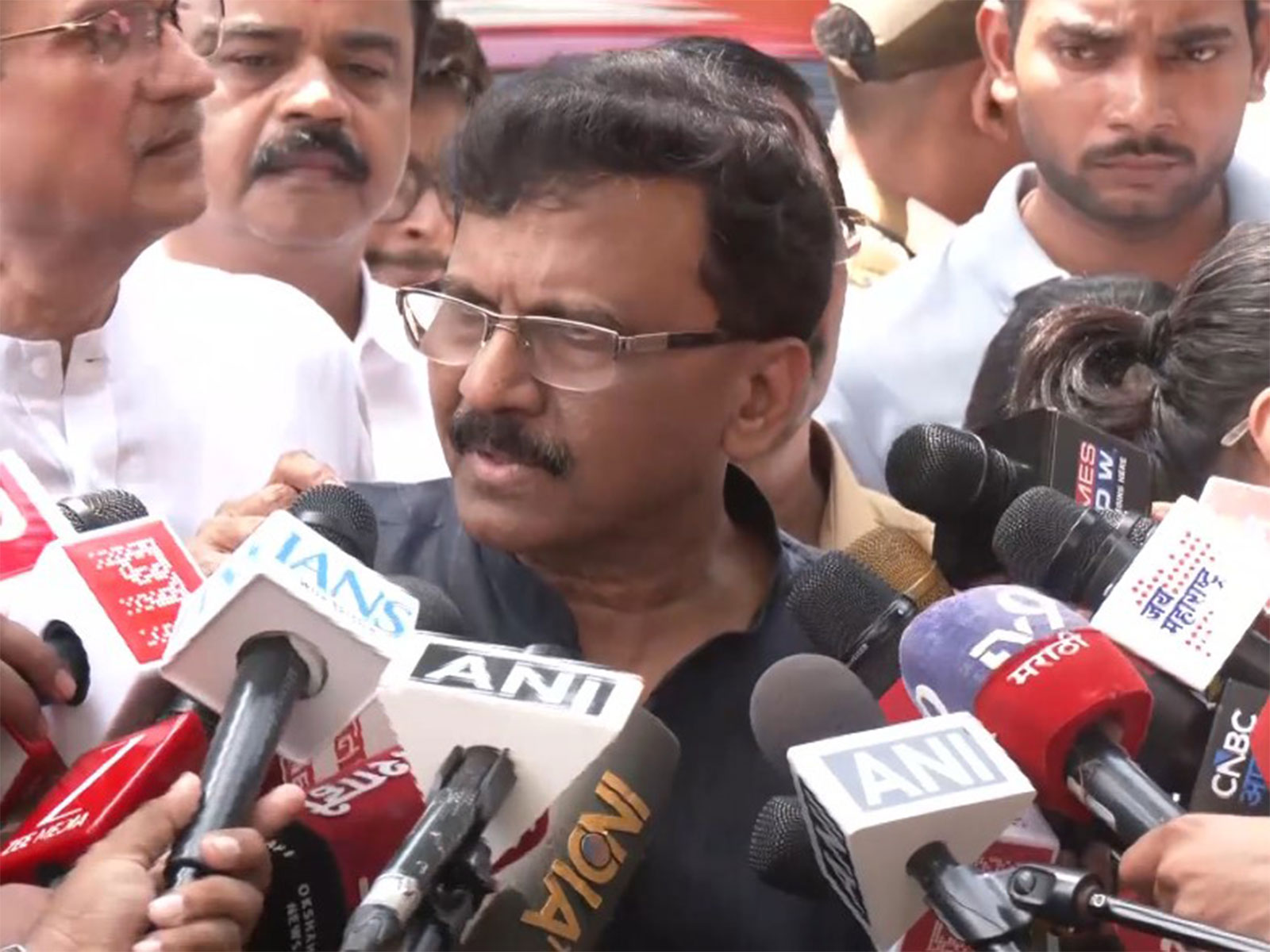 Shiv Sena (UBT) MP Sanjay Raut (Photo/ANI)