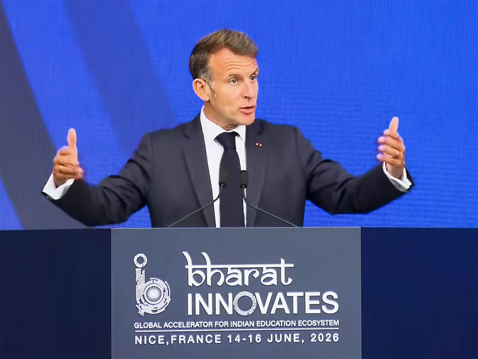French President Emmanuel Macron (Photo/ANI)
