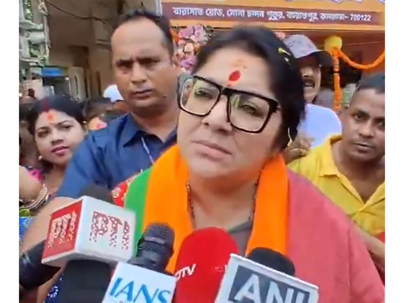 BJP leader Locket Chatterjee (Photo/ANI)