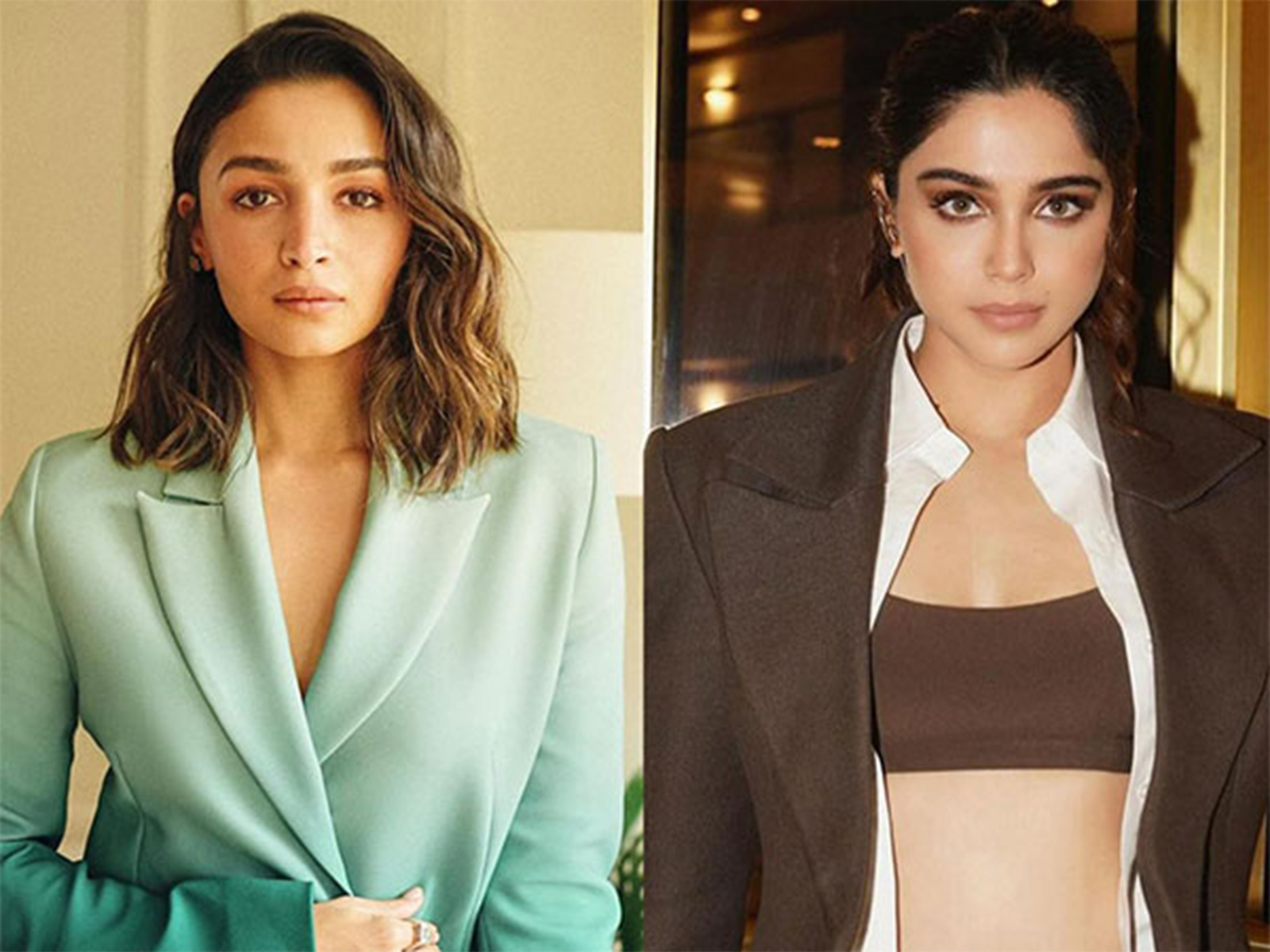 Actors Alia Bhatt and Sharvari (Image source: Instagram @aliaabhatt @/sharvari)