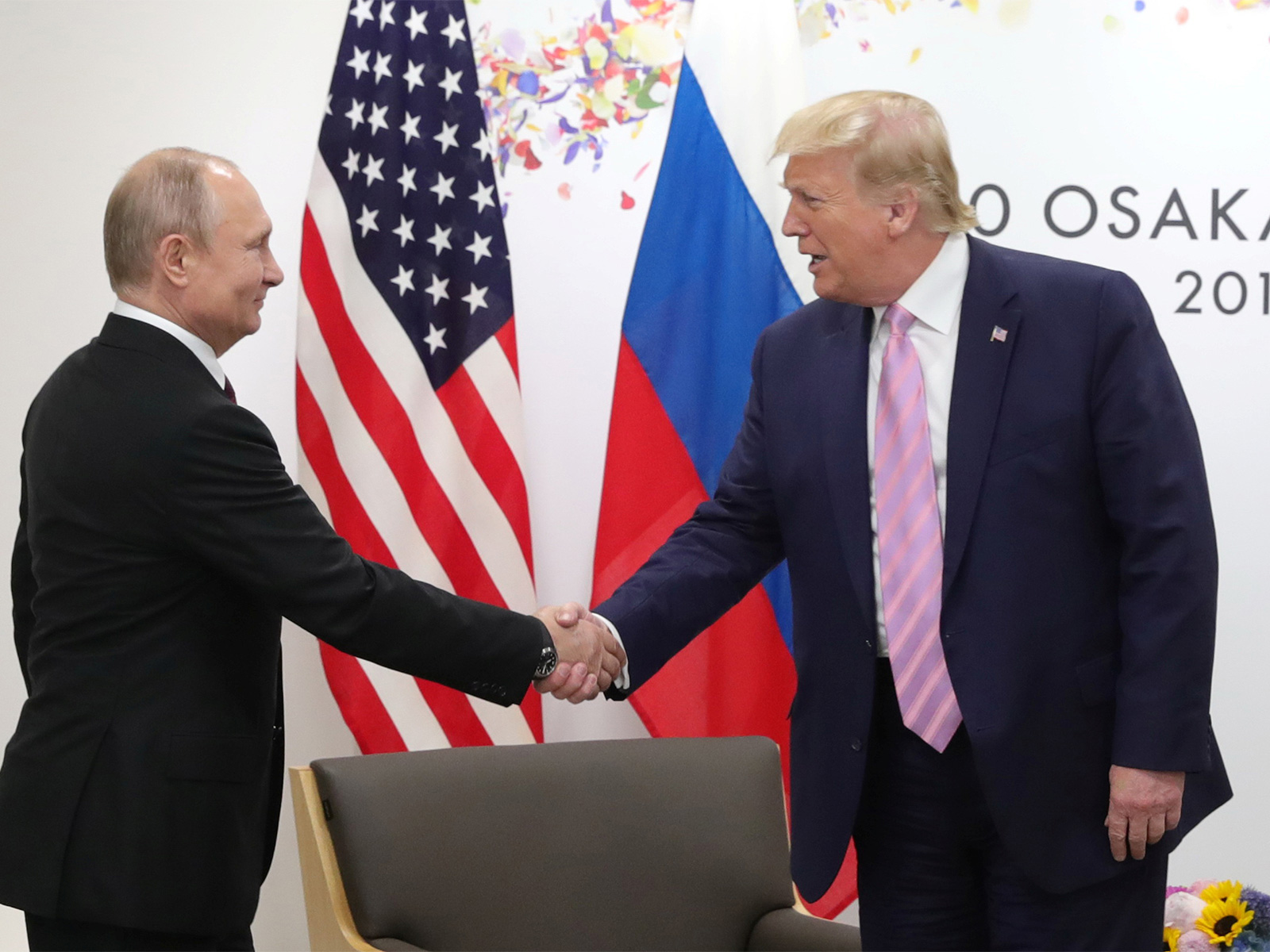 Russian President Vladimir Putin with US counterpart Donald Trump. (File Photo/Reuters)