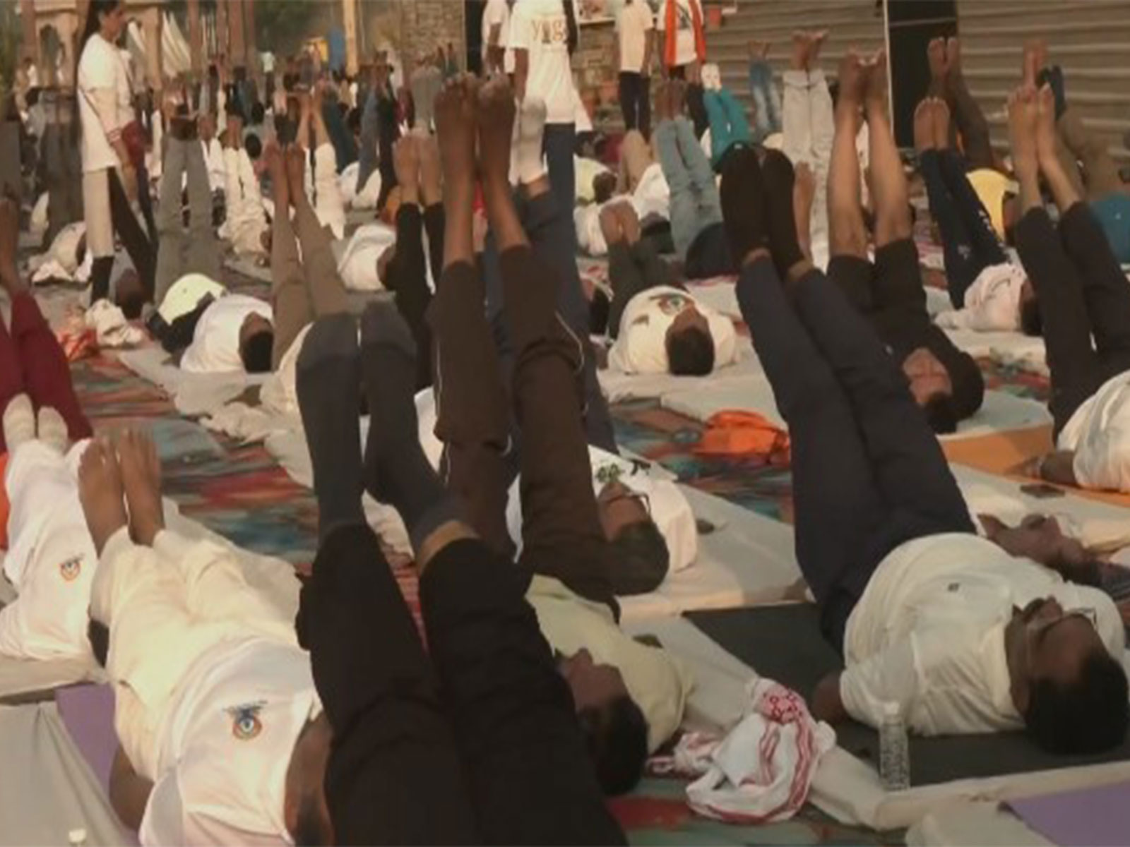 Yoga week campaign (Photo/ANI)
