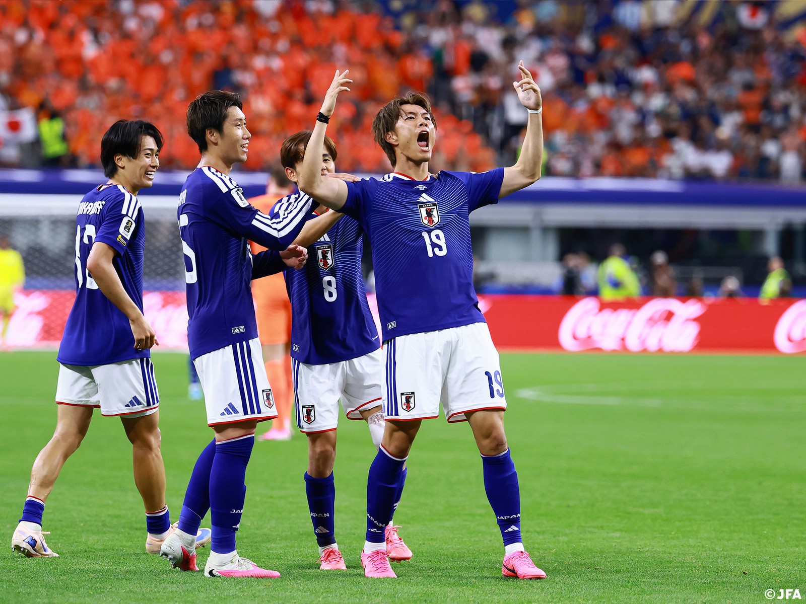 Japan national football team. (Photo: X/ @jfa_samuraiblue)