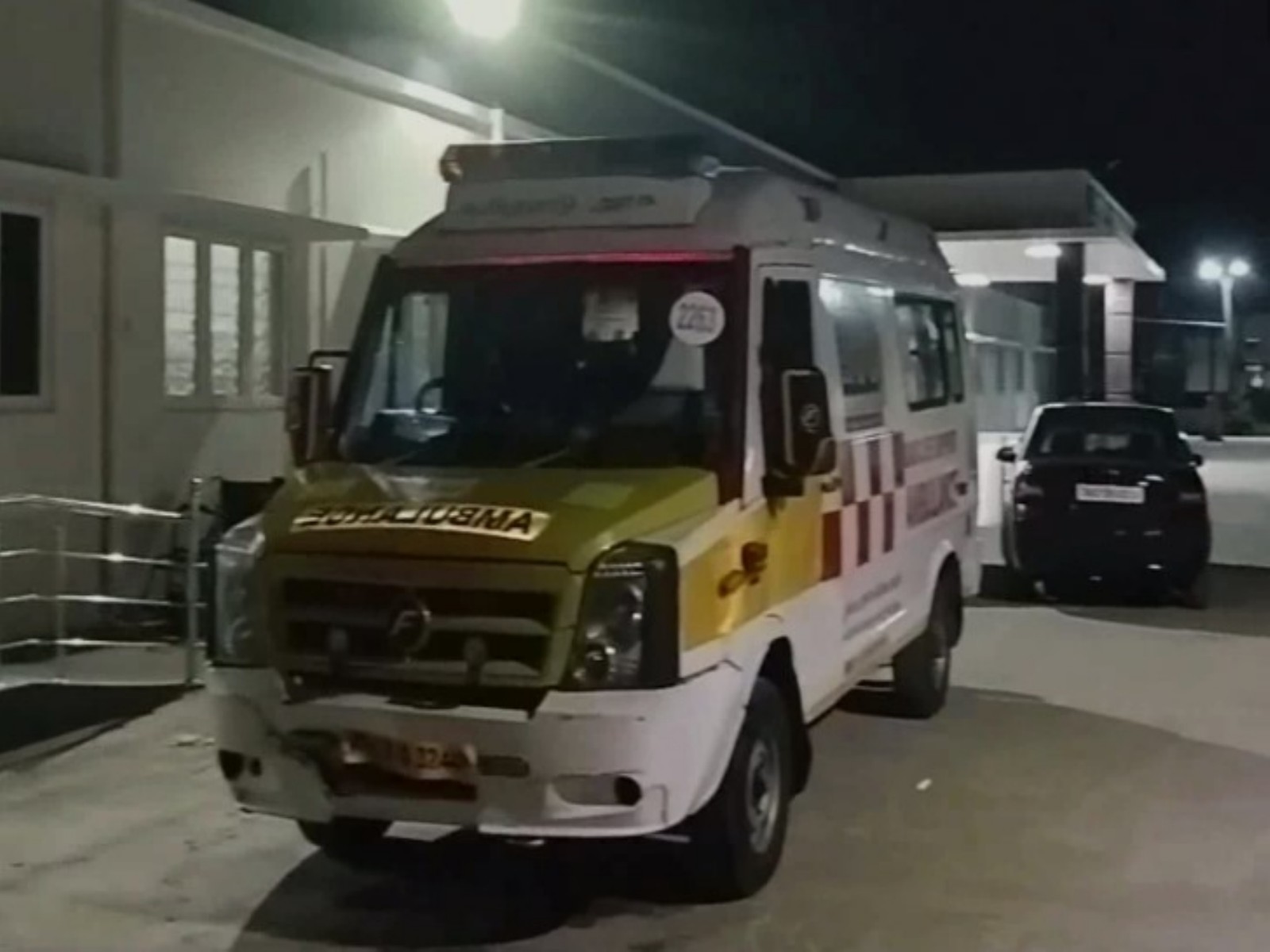 Visuals of the ambulance (Photo/ANI)