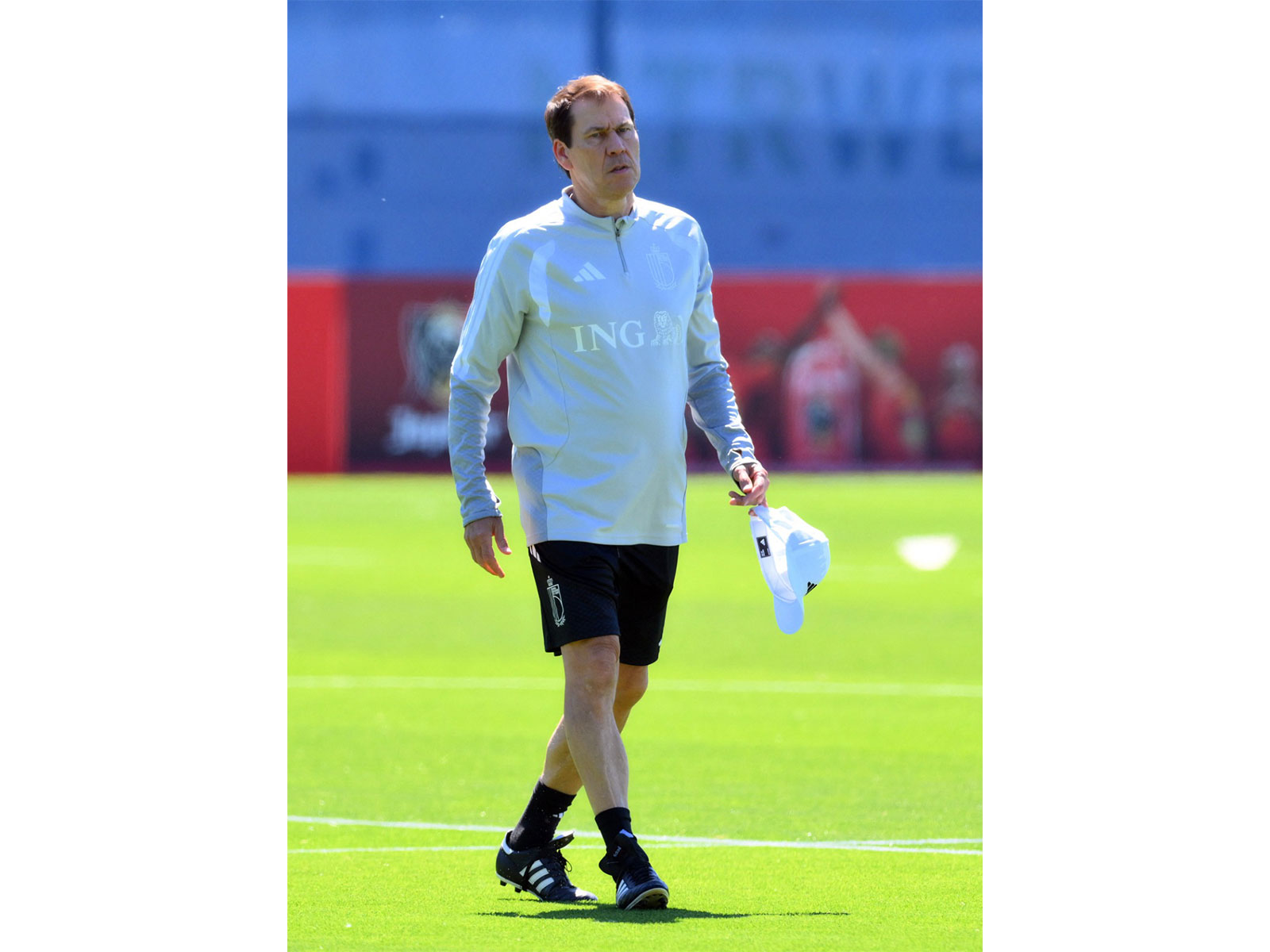 Football - FIFA World Cup 2026 - Belgium Training - Seattle Sounders FC Performance Centre and Clubhouse, Renton, Washington, U.S. - June 11, 2026 Belgium coach Rudi Garcia during training. (Photo/Reuters)