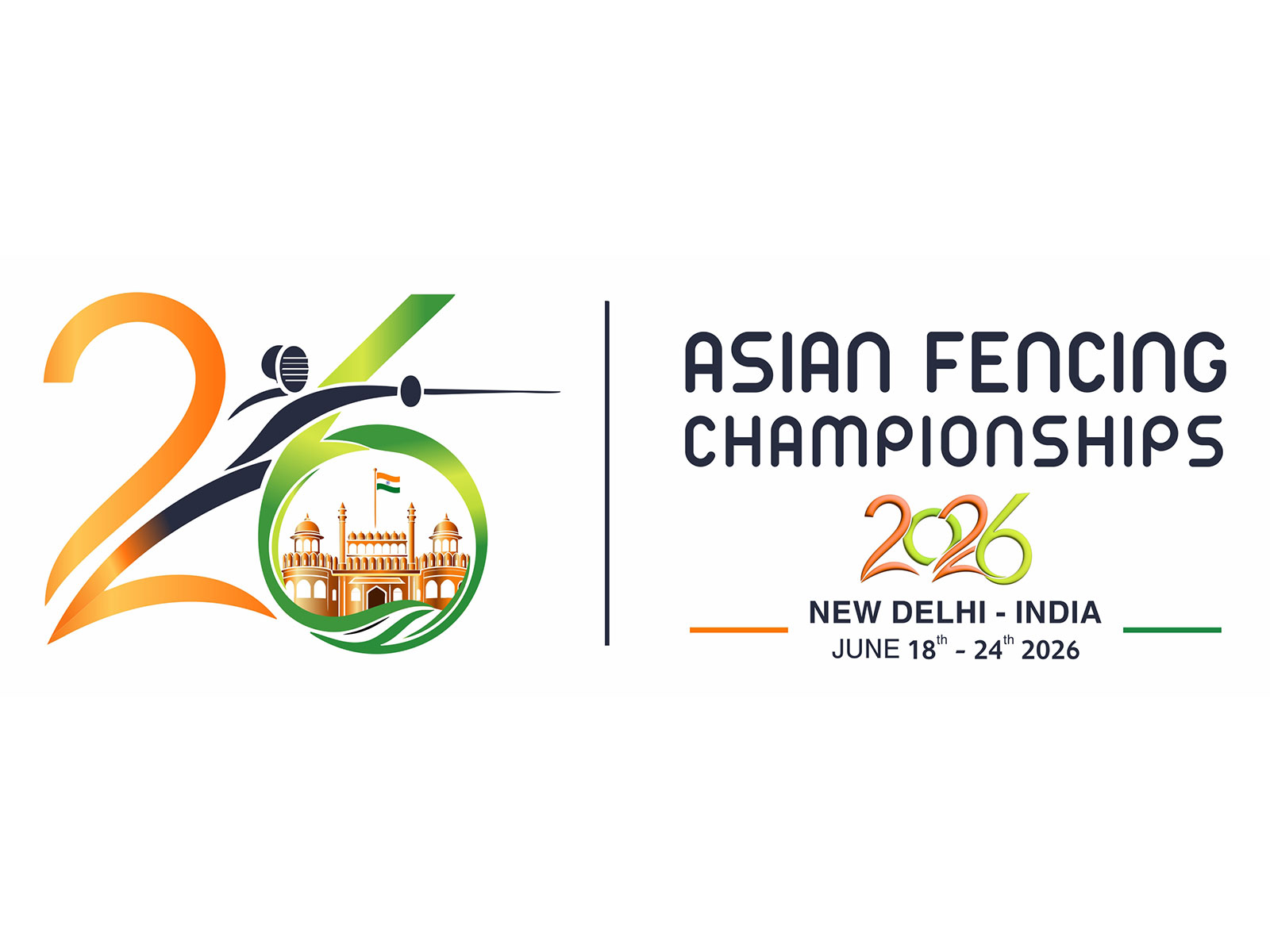 Asian Fencing Championships logo (Image: FAI media)