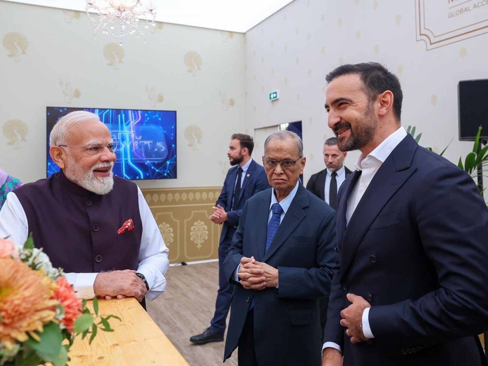 PM Modi meets Akis Evangelidis (Photo/X_@AkisEvangelidis)