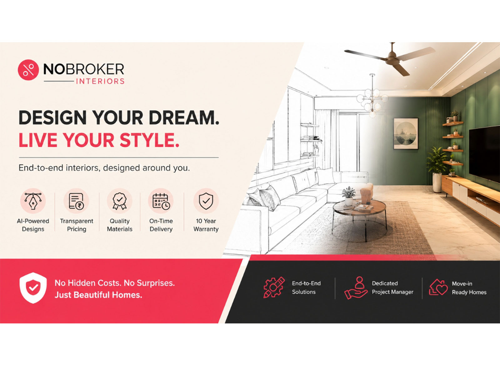 No More Traditional Interiors: NoBroker Interiors Is Shaping Homes With Tech and Transparency