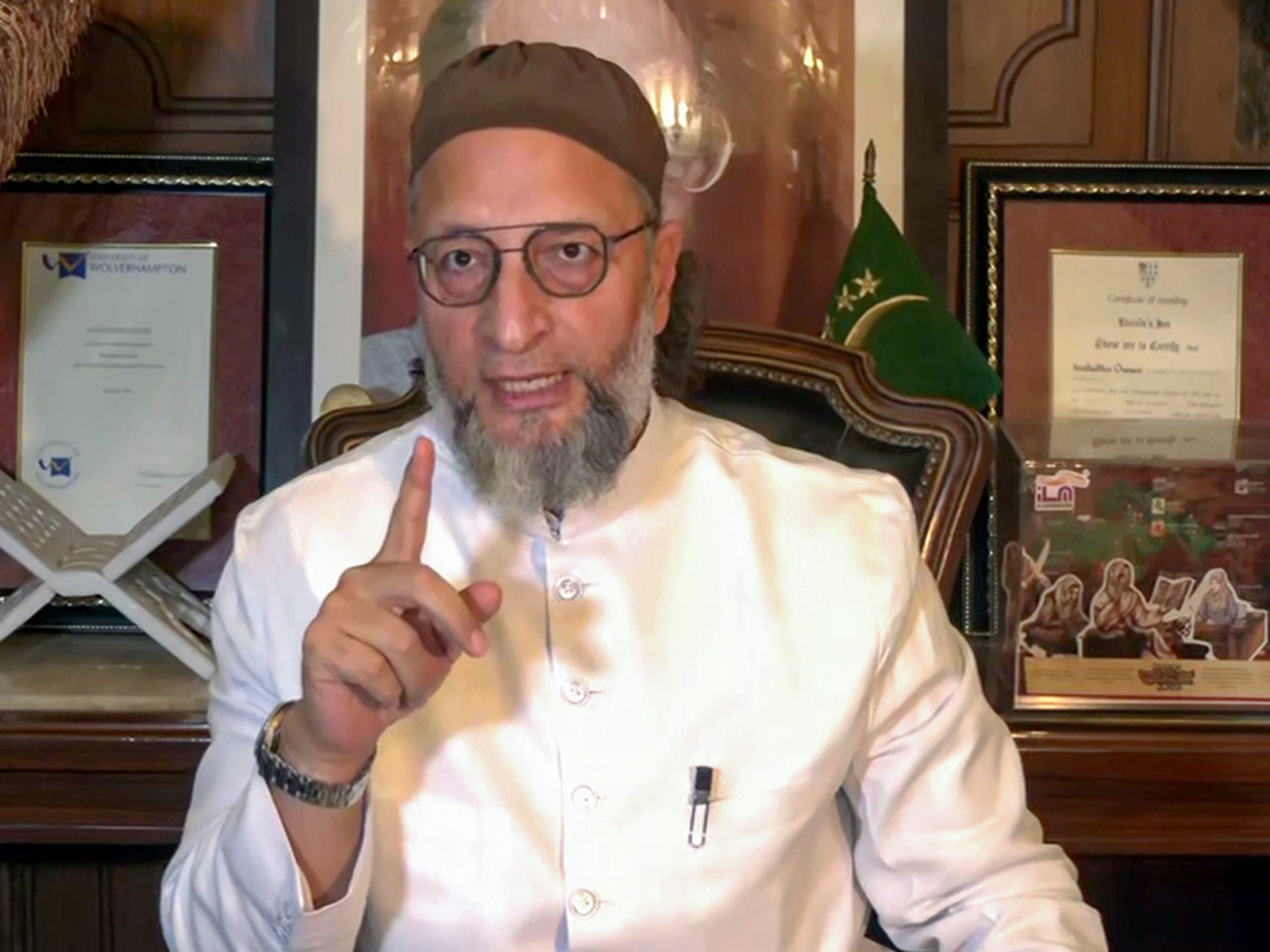 AIMIM President Asaduddin Owaisi (File Photo/ANI)