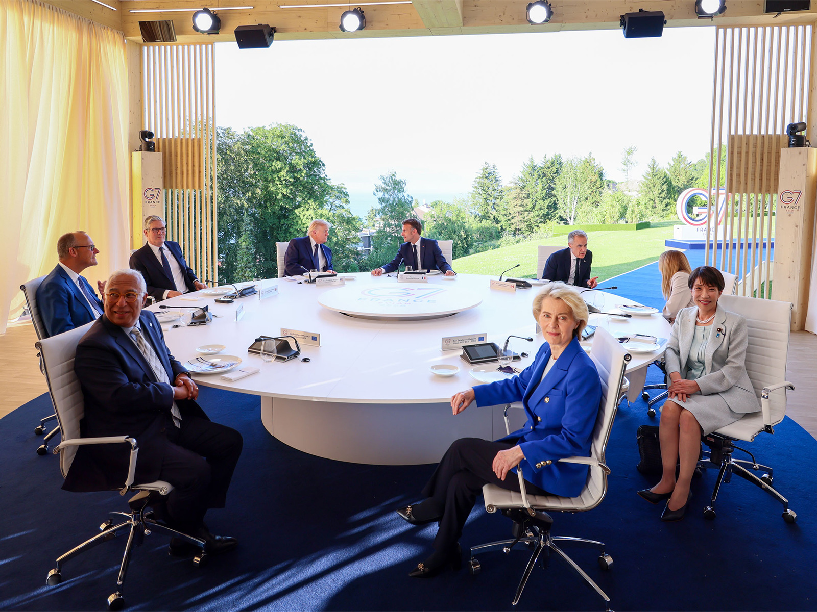G7 Meeting in Evian, France (Photo/X@takaichi_sanae)
