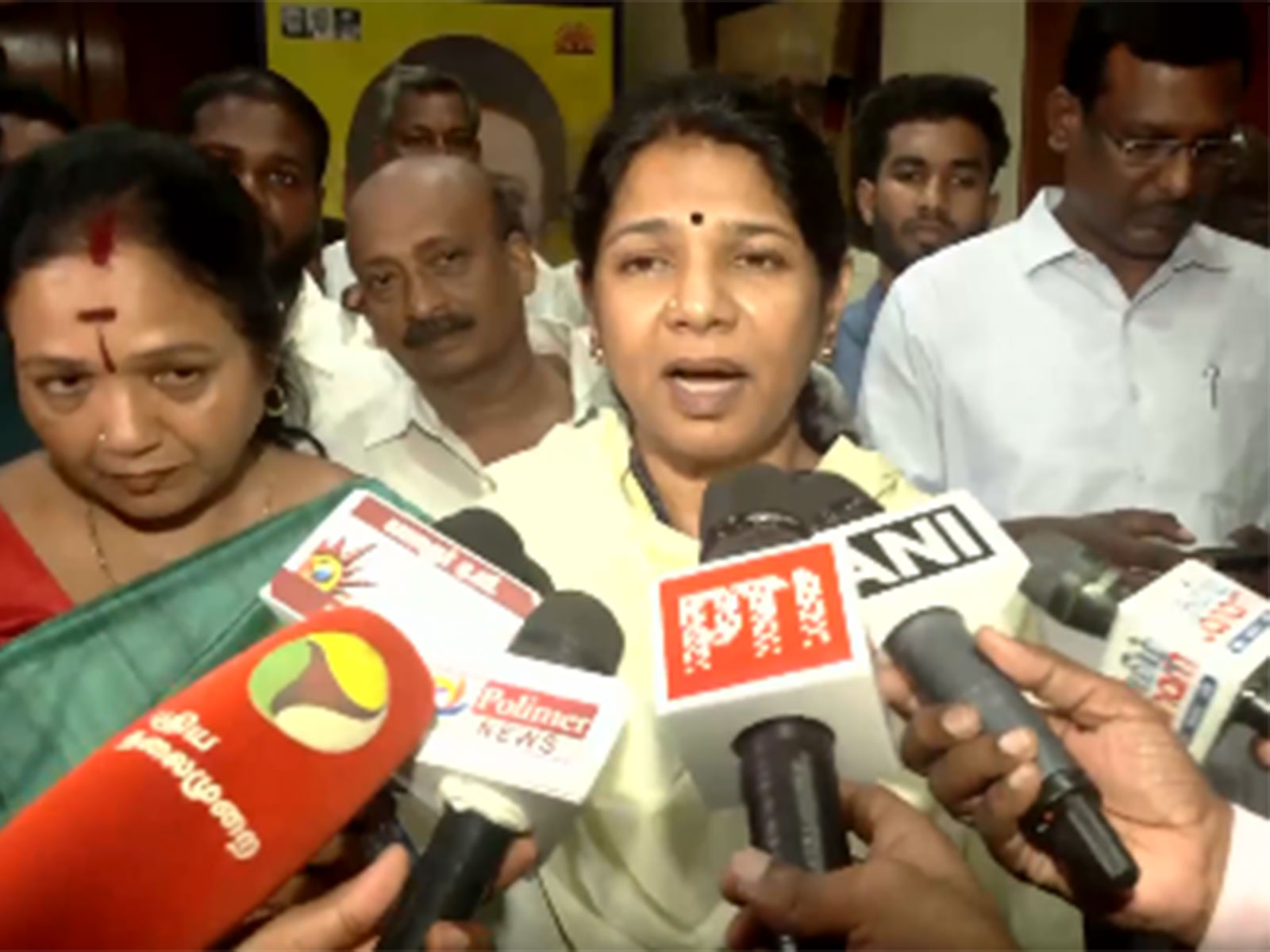 DMK MP Kanimozhi Karunanidhi (Photo/ANI)