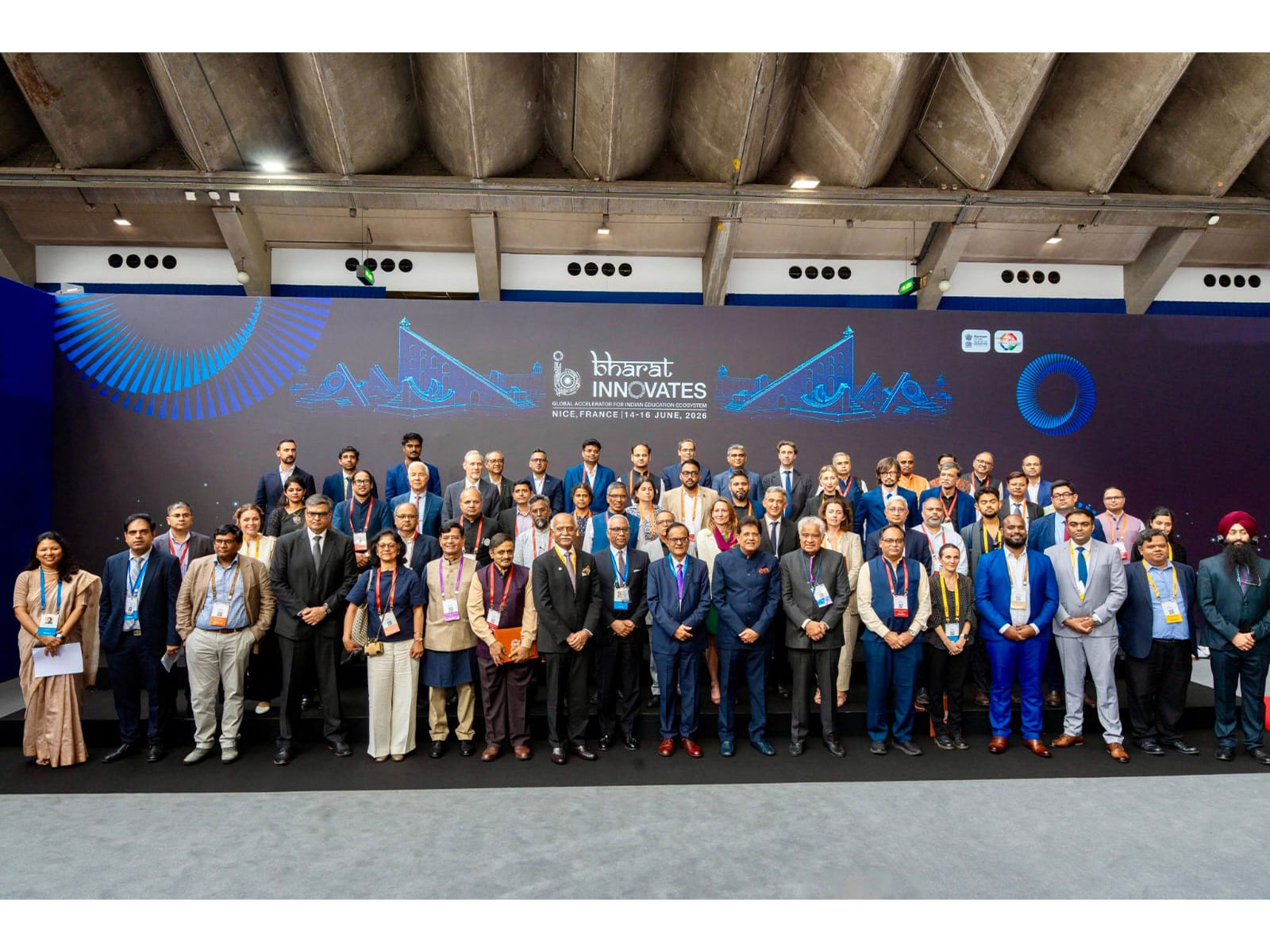 Piyush Goyal with delegation in Nice (Photo/@PiyushGoyal)