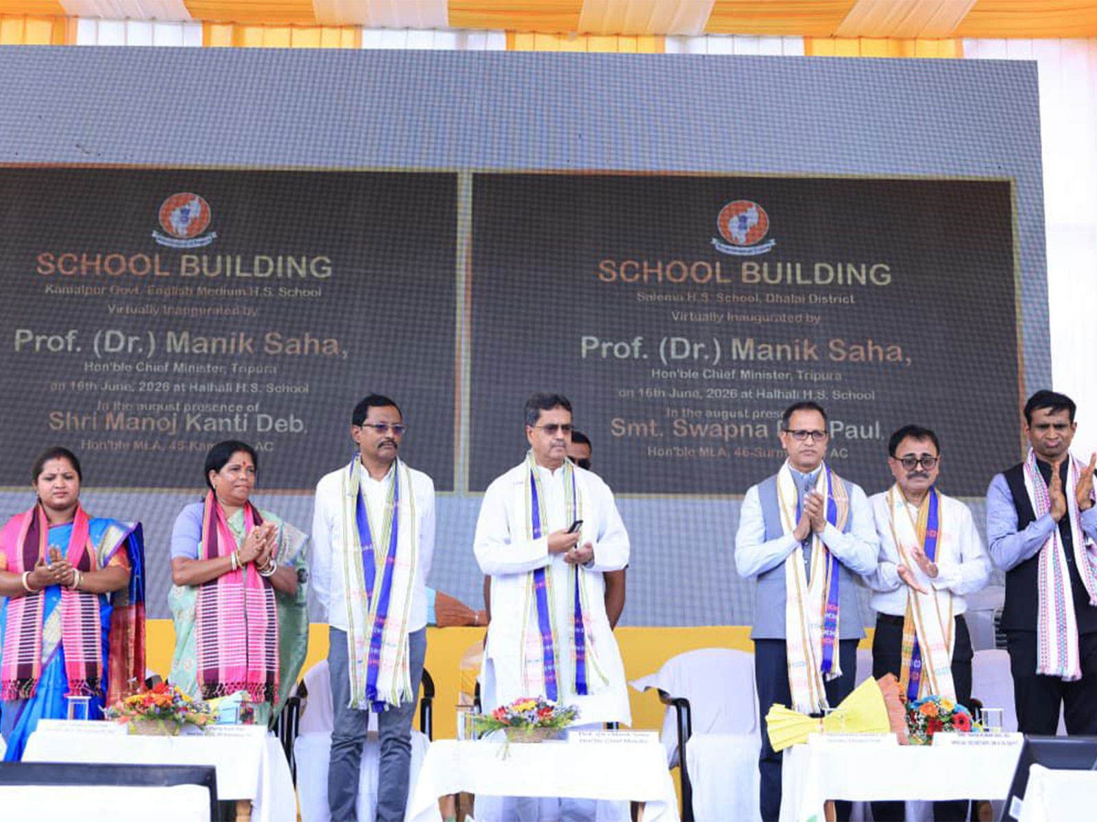 Tripura Chief Minister Manik Saha (Photo/ANI)