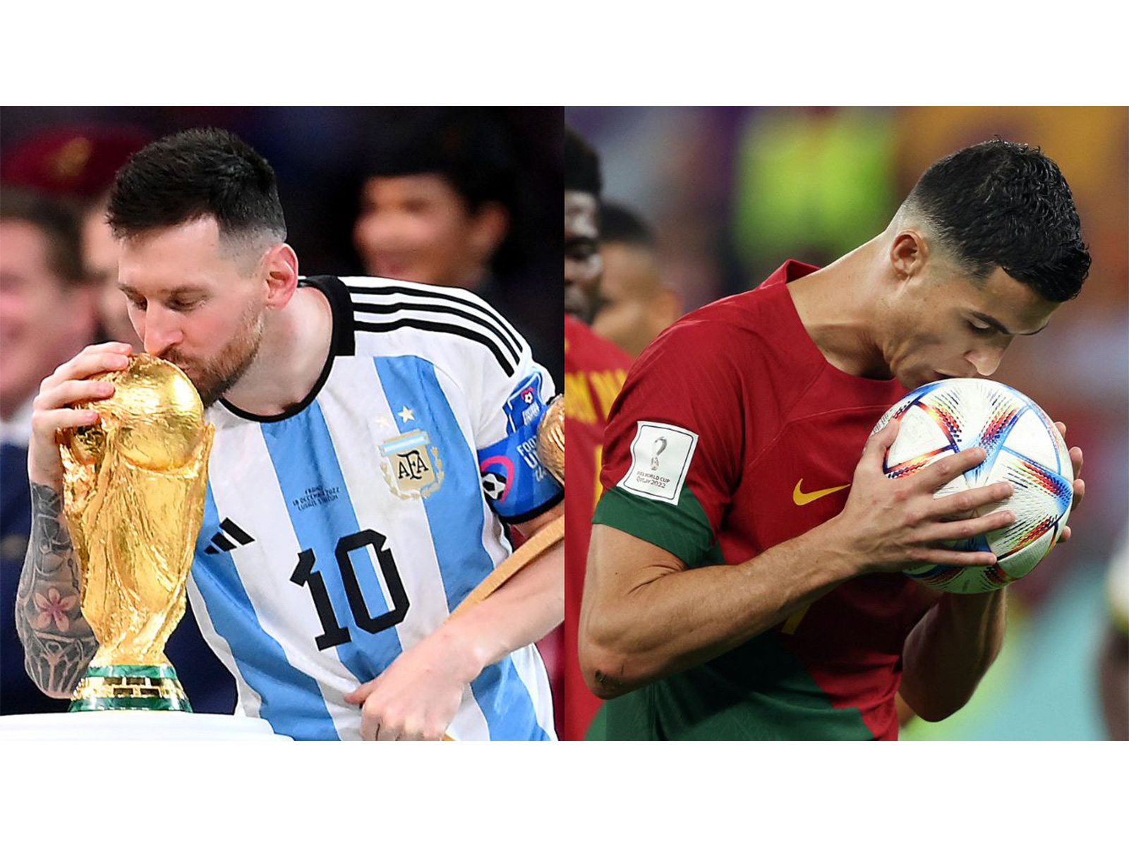 Lionel Messi (left) and Cristiano Ronaldo (right) (Photos: ANI)