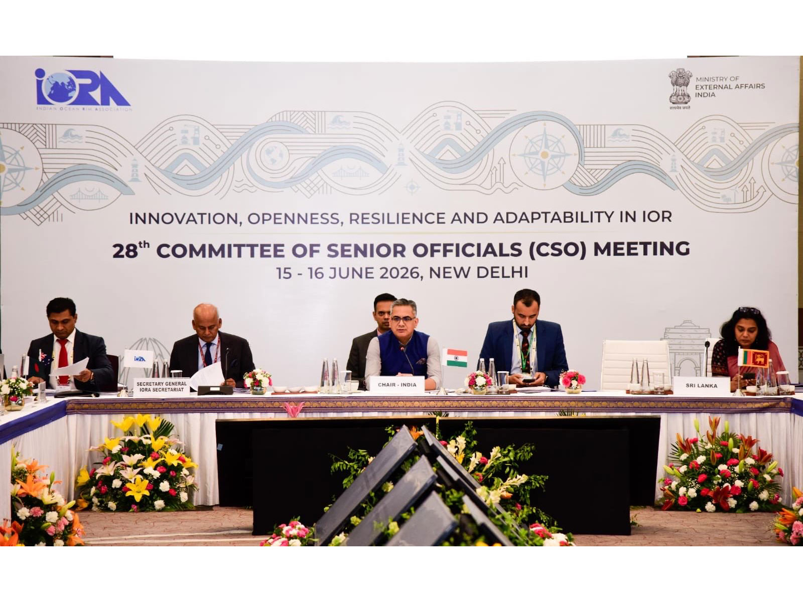 Visuals from CSO meeting (Photo/@MEAIndia)