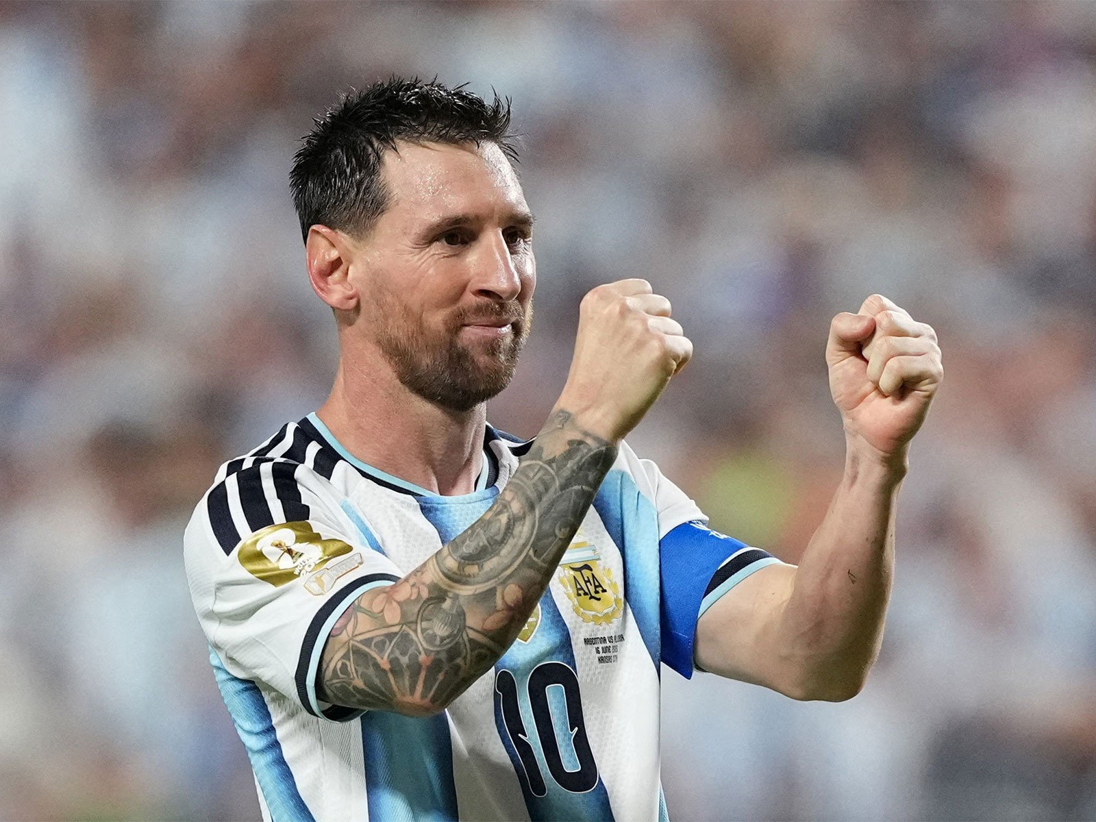 Lionel Messi in action in Missouri (Photo: IMAGN IMAGES via Reuters)
