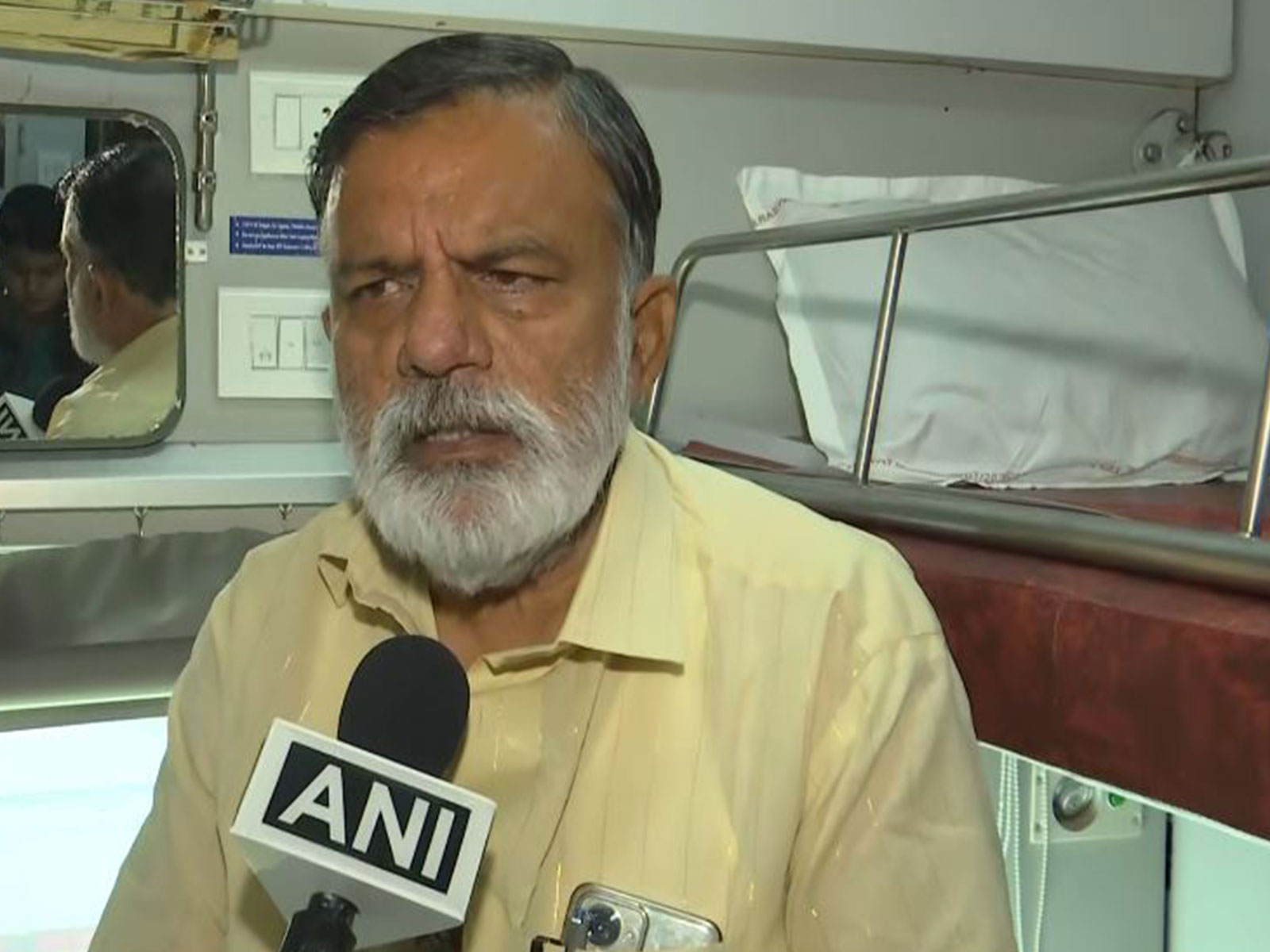 Shiv Sena (UBT) MP from Nashik, Rajabhau Waje (Photo/ANI)