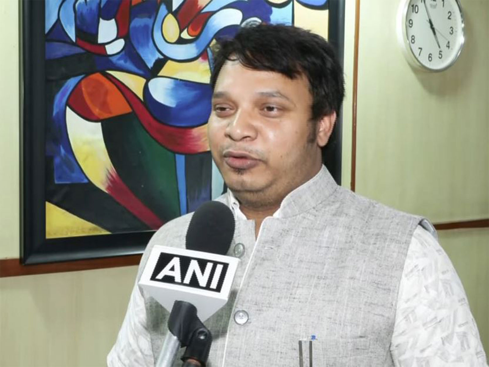 SK Md Azharuddin, Economist at the National Institute of Public Finance and Policy (Photo/ANI)