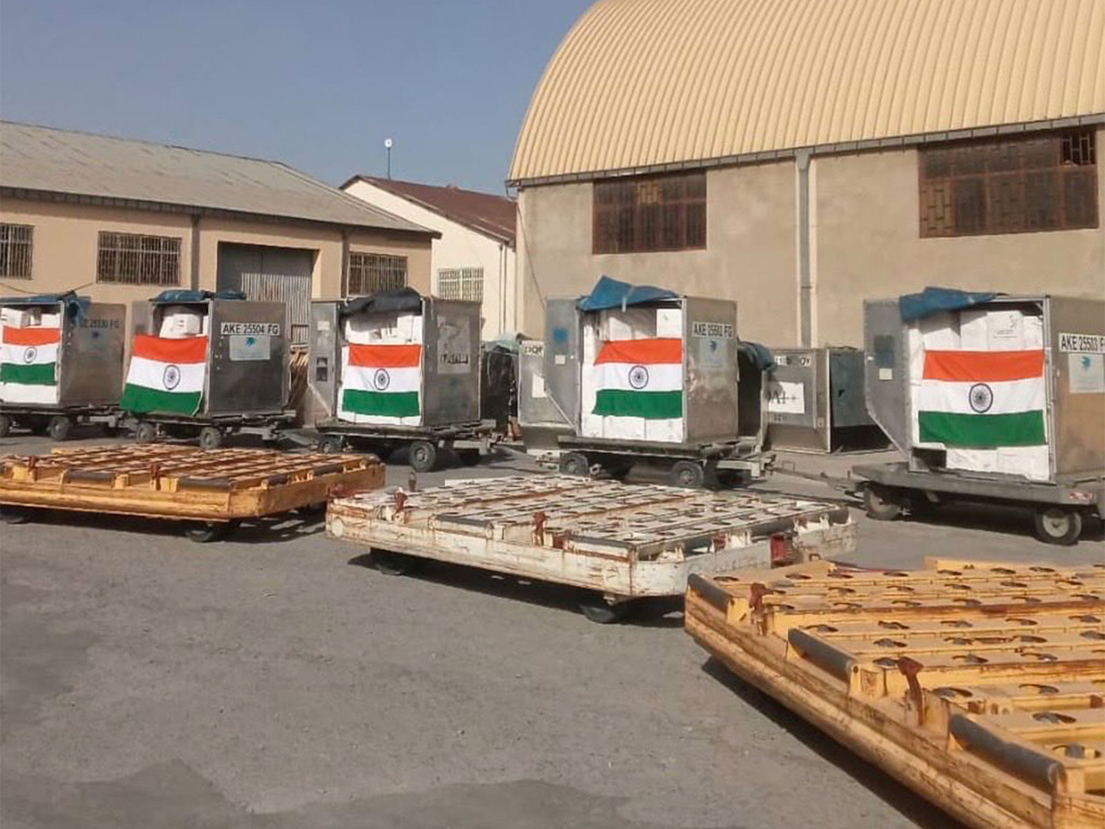 India sends aid to Afghanistan (Photo: X@MEAIndia)