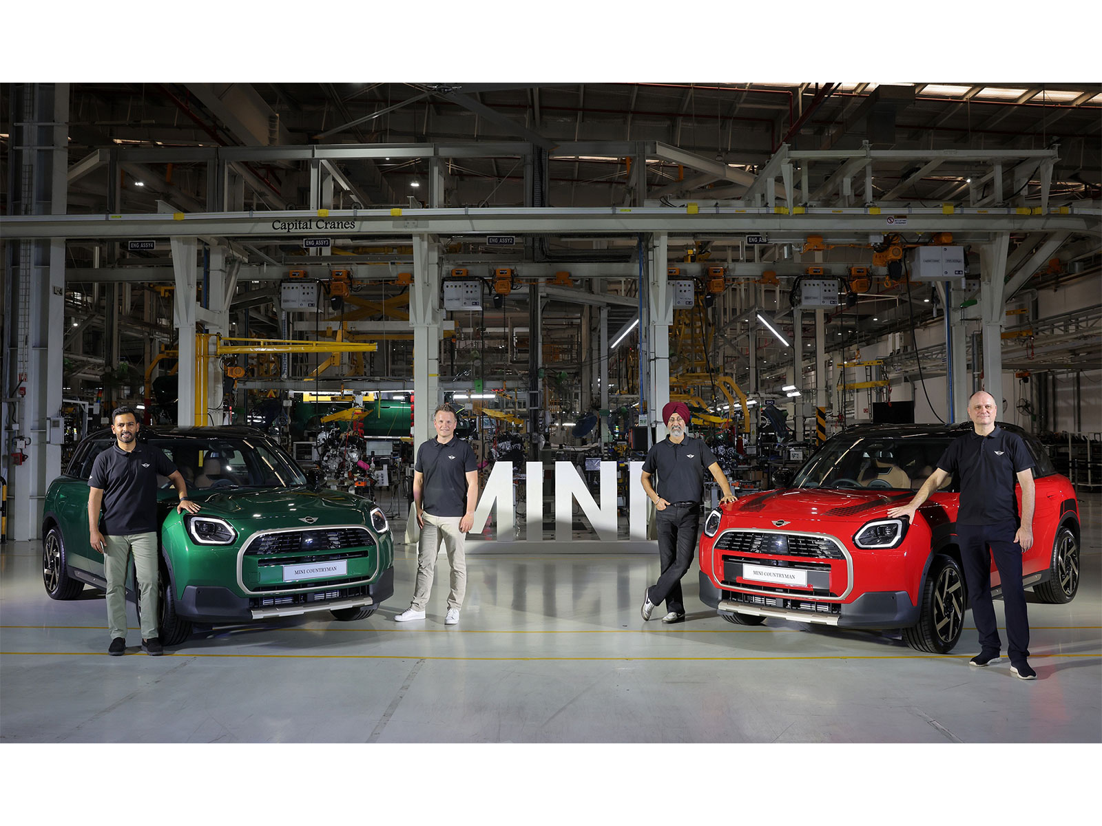 MINI Countryman models (Photo/@MINIIndia )