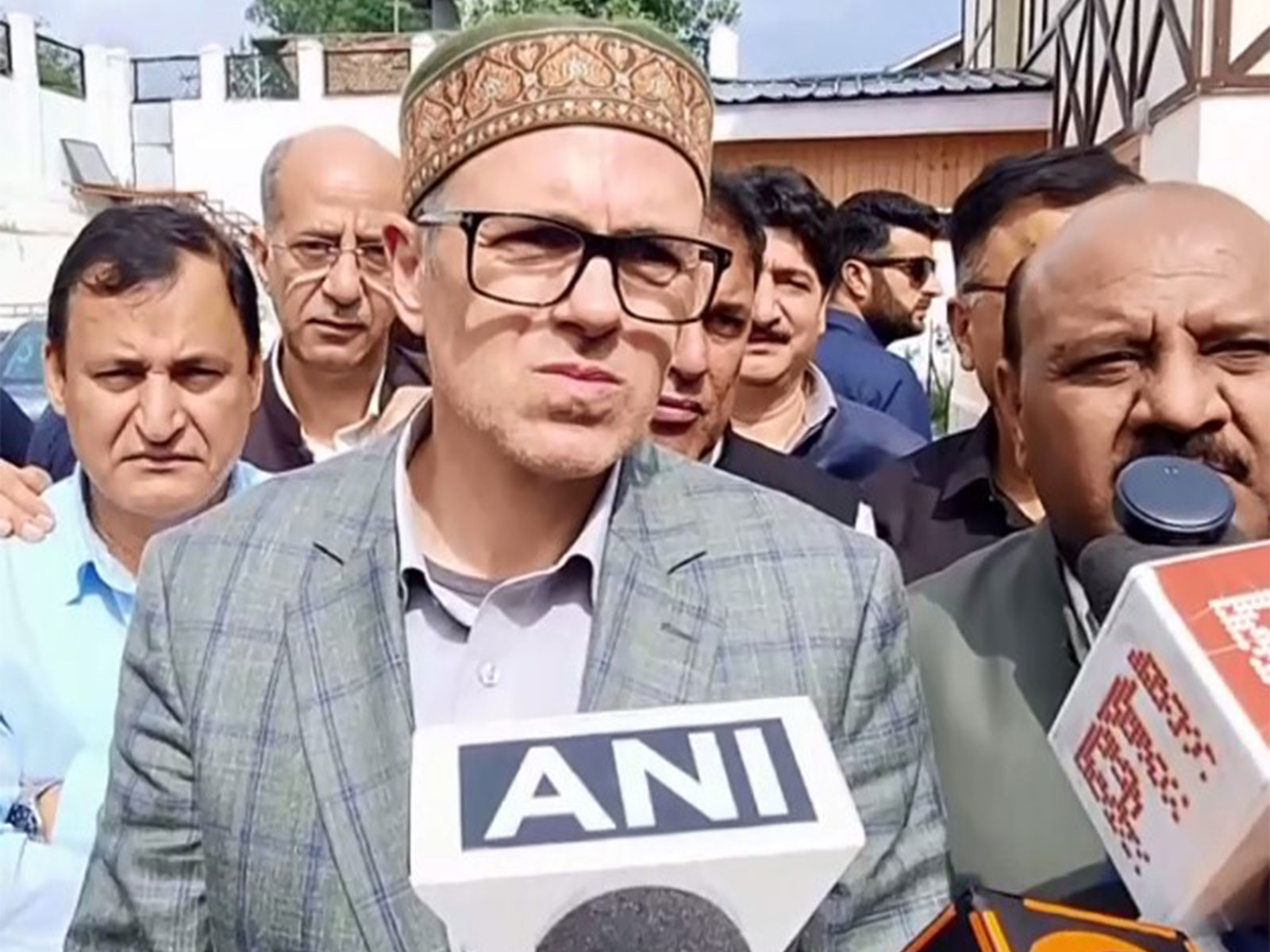 Jammu and Kashmir CM Omar Abdullah (Photo/ANI)