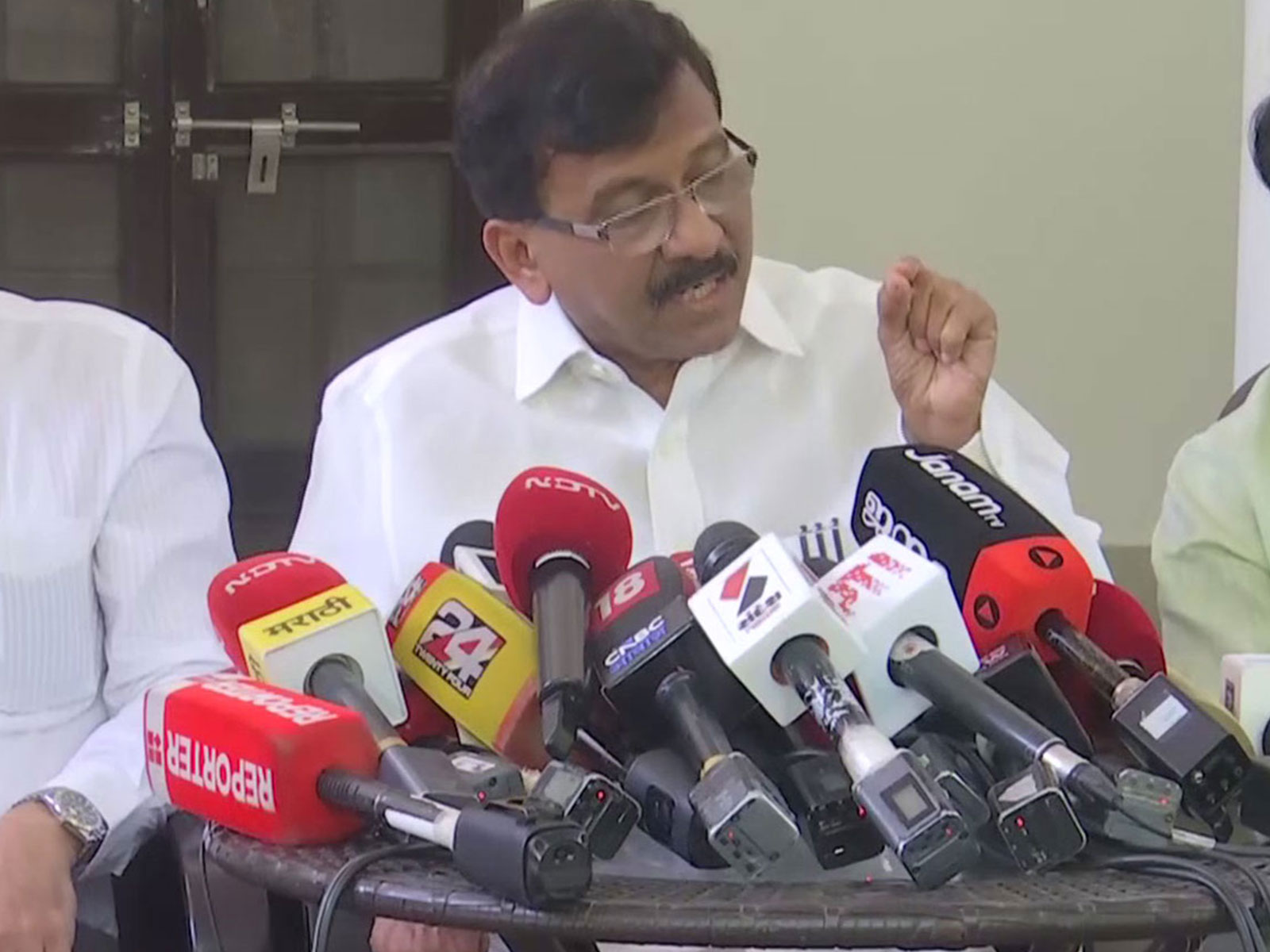 Shiv Sena (UBT) MP Sanjay Raut (Photo/ANI)