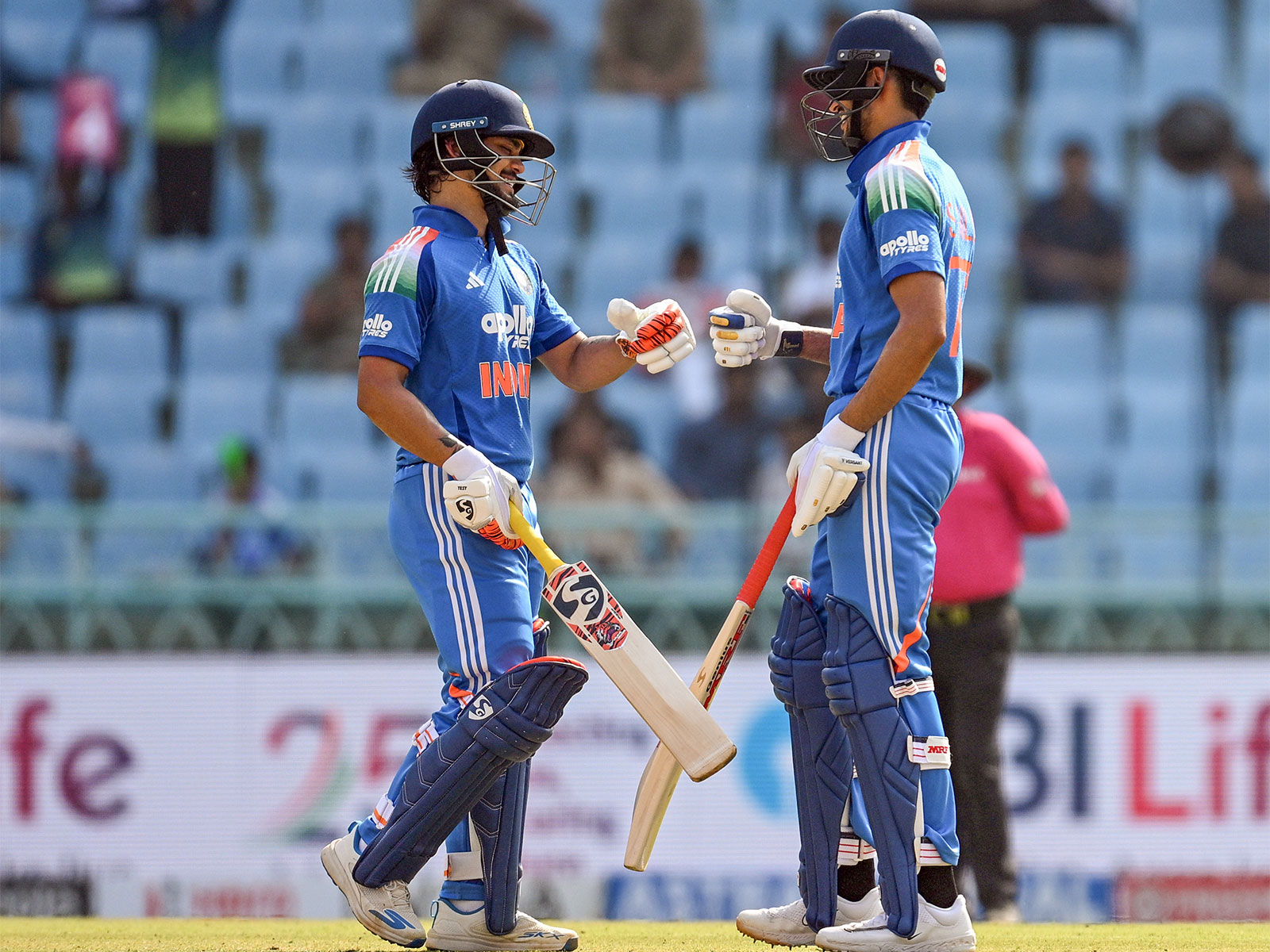 Ishan Kishan (L) and Shubman Gill. (Photo: ANI)