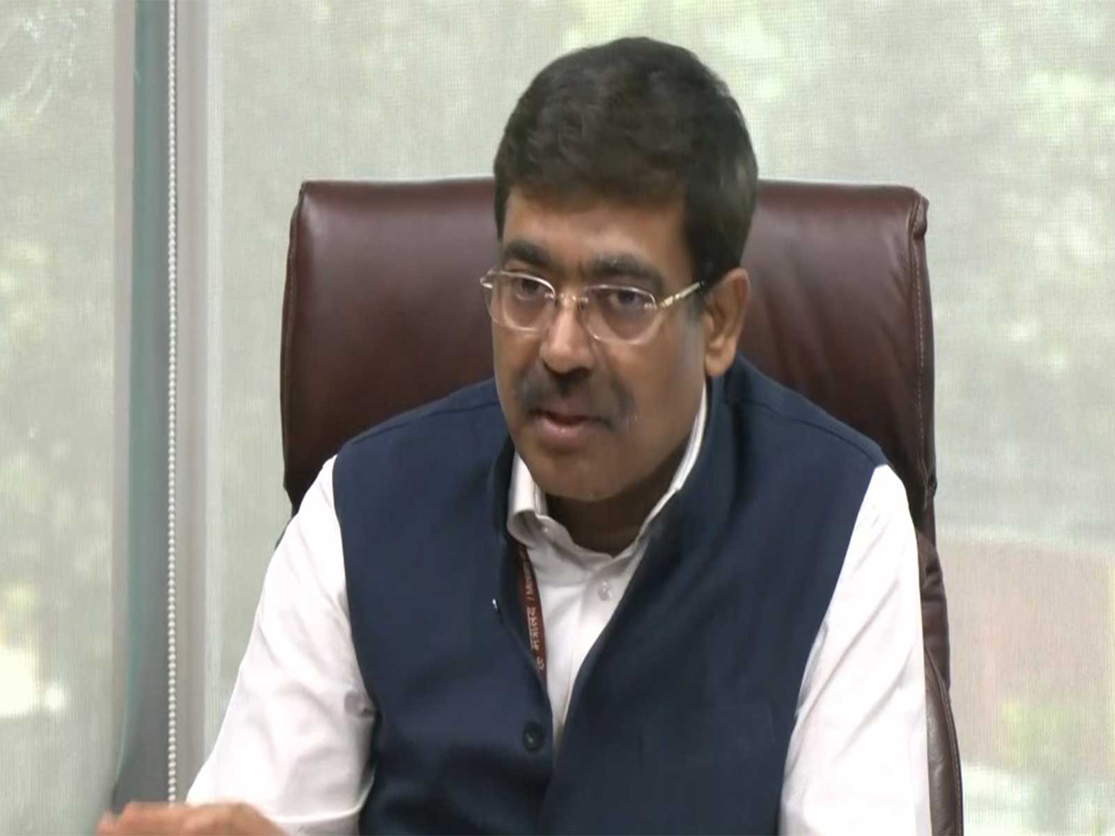Civil Aviation Secretary Samir Kumar Sinha (Photo/ANI) 