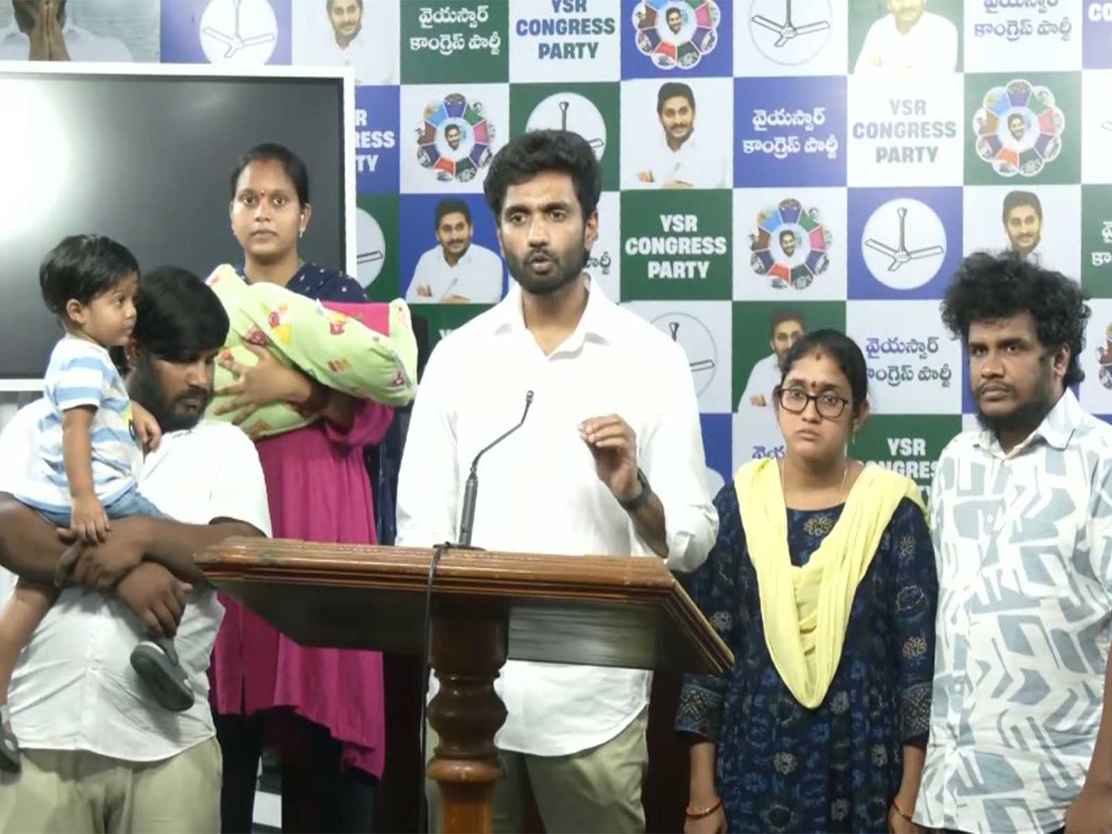 YSR Congress Party leader and former MP Margani Bharat (Photo/ANI)