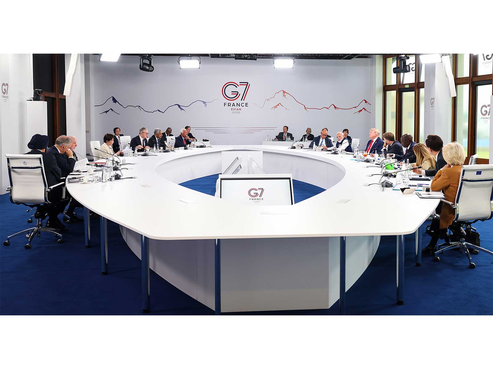Leaders at G7 Summit in France (File Photo/ANI)