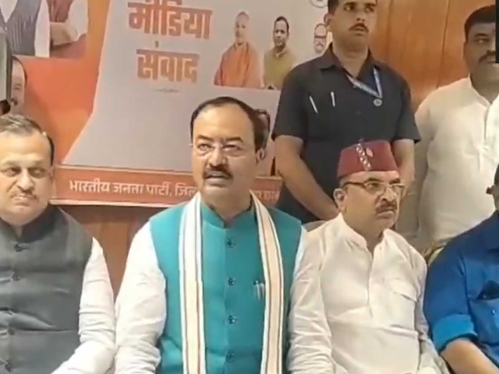 Uttar Pradesh Deputy Chief Minister Keshav Prasad Maurya (Photo/ANI)