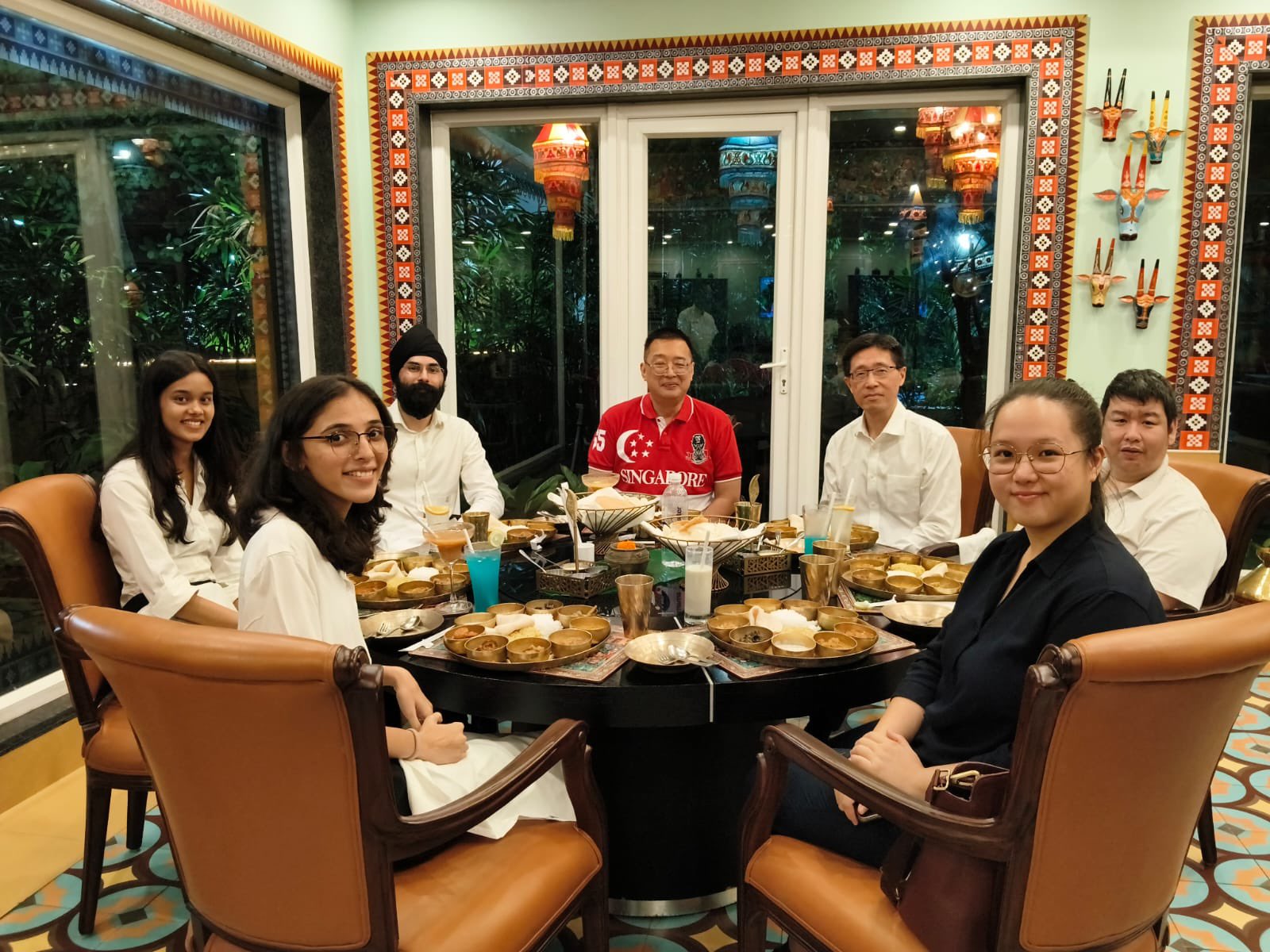 Singapore High Commissioner relishes Odia cuisine (Photo: X/@SGinIndia)