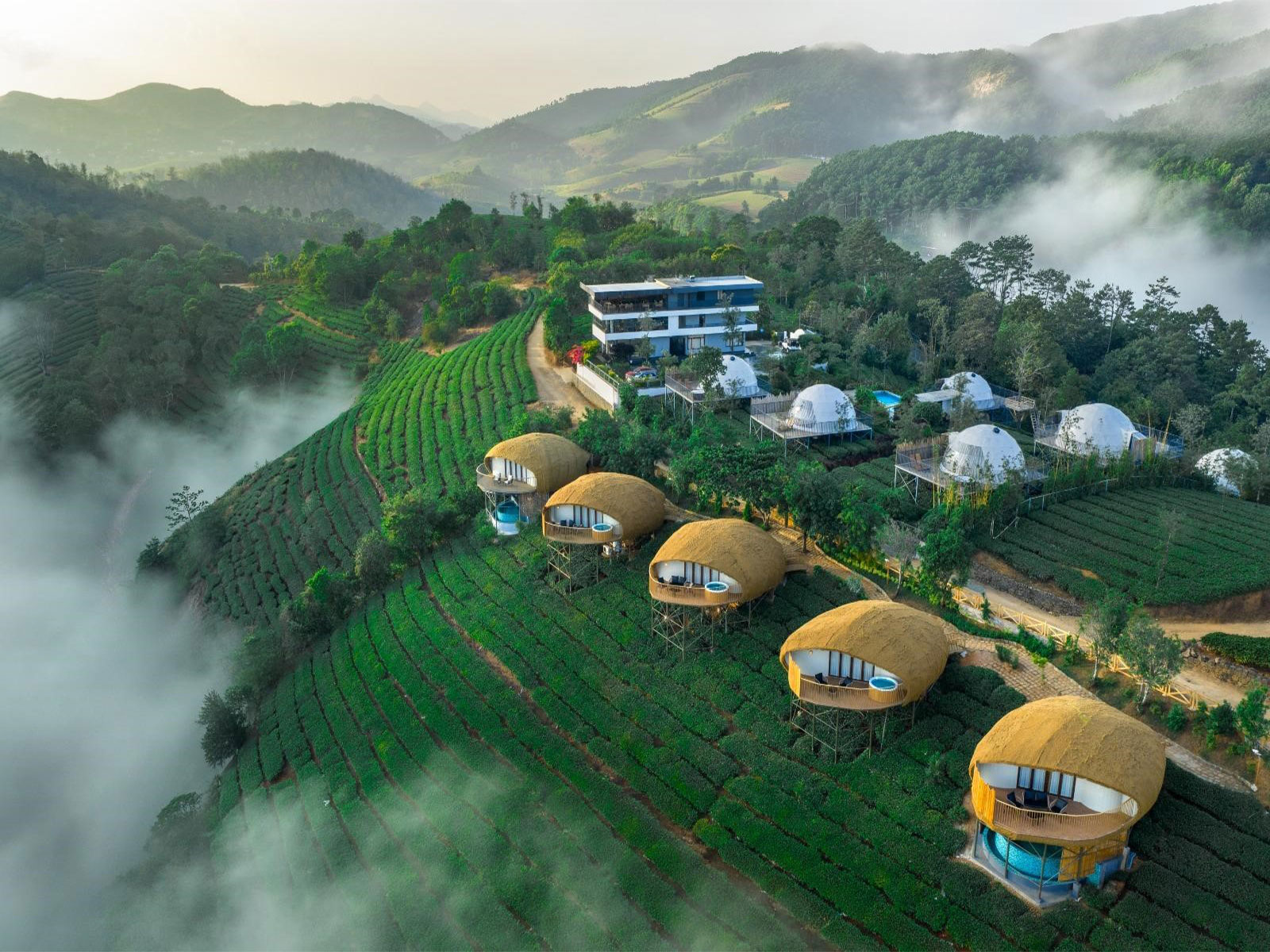 Top luxury 5 star glamping resort in vagamon, kerala