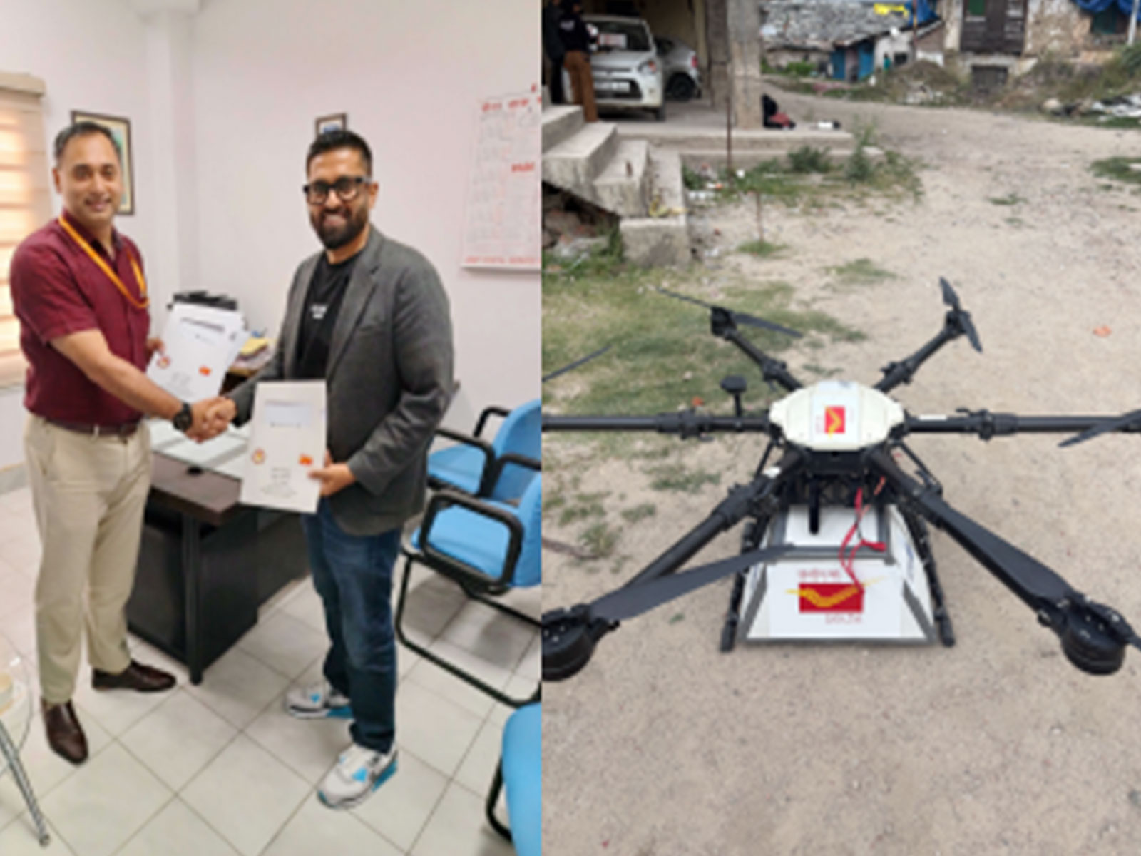 Skye Air Mobility partners with India Post to launch India's largest postal drone network (Photo/Skye Air Mobility)