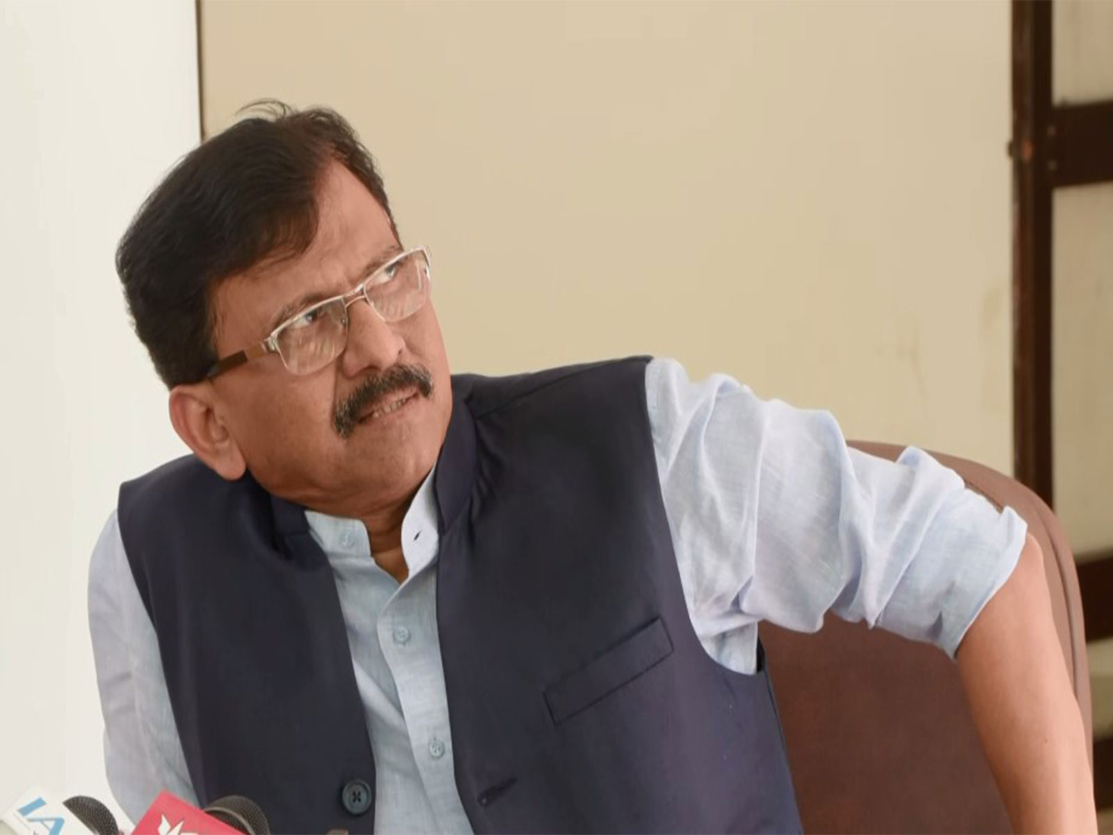  Shiv Sena Rajya Sabha MP Sanjay Raut (Photo/ANI)