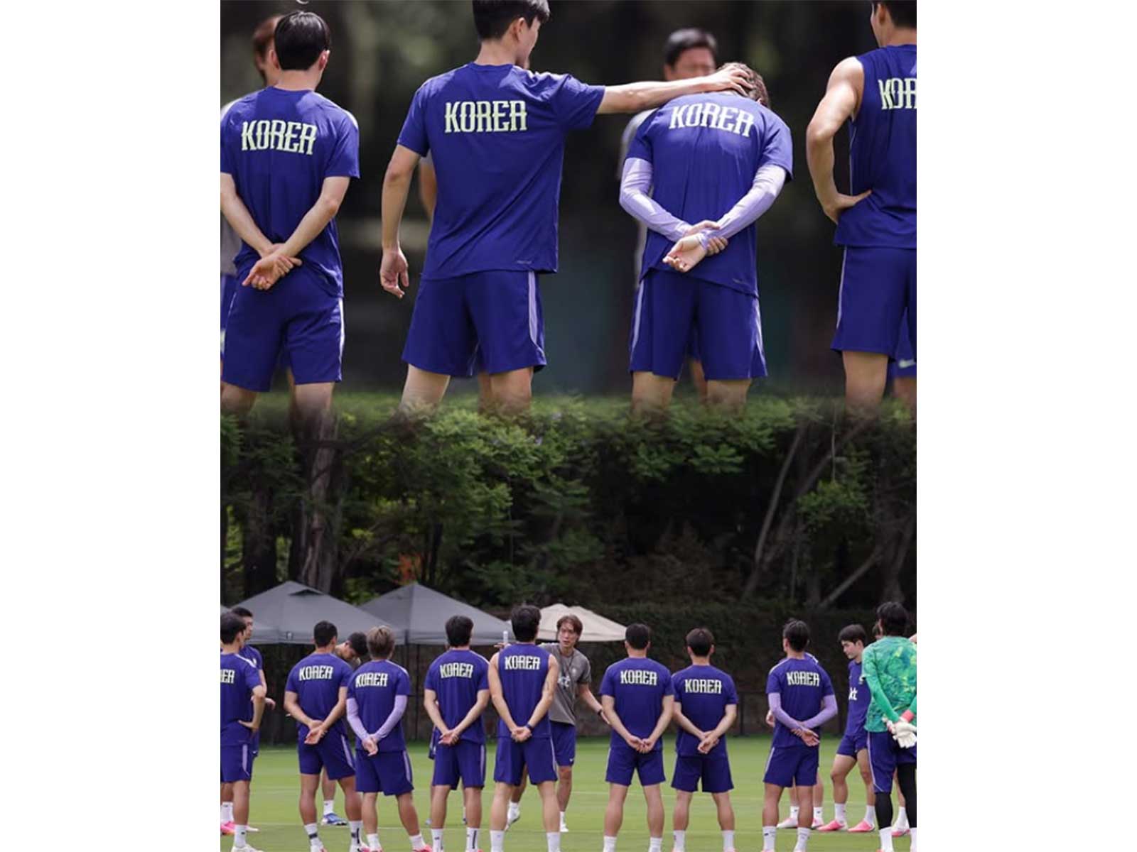 South Korea football team (Photo: @thekfa Instagram)