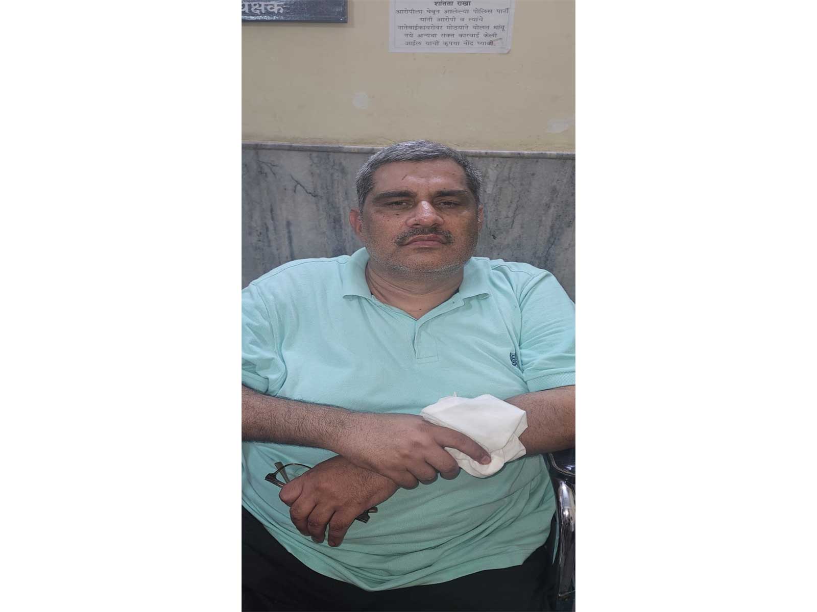 Pune 'Godman' Radha Mohan Mishra held for sexual exploitation, cheating devotees (Photo: Pune Police) 