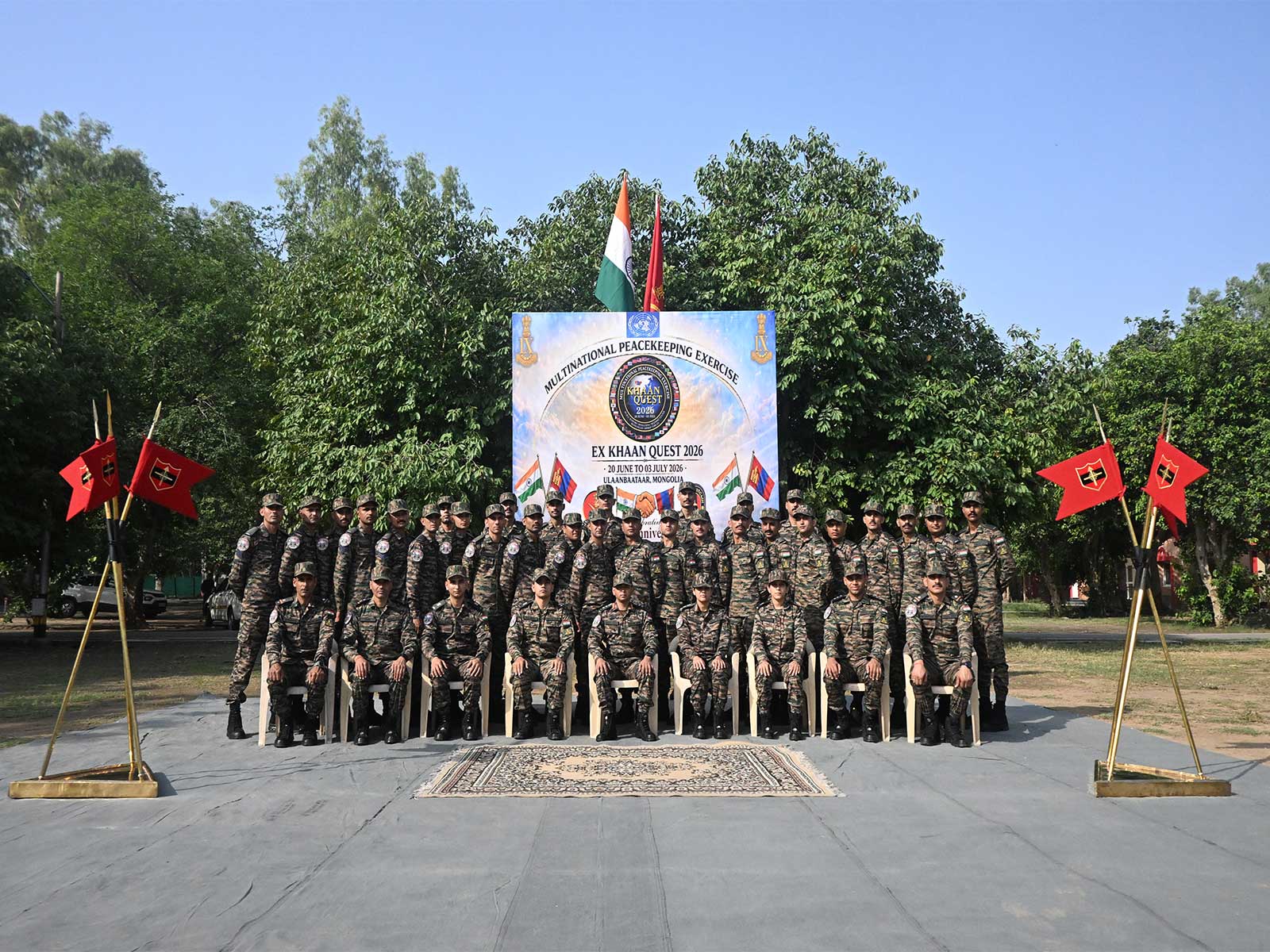 Indian Army set for Khaan Quest exercise in Mongolia (Photo/PIB) 